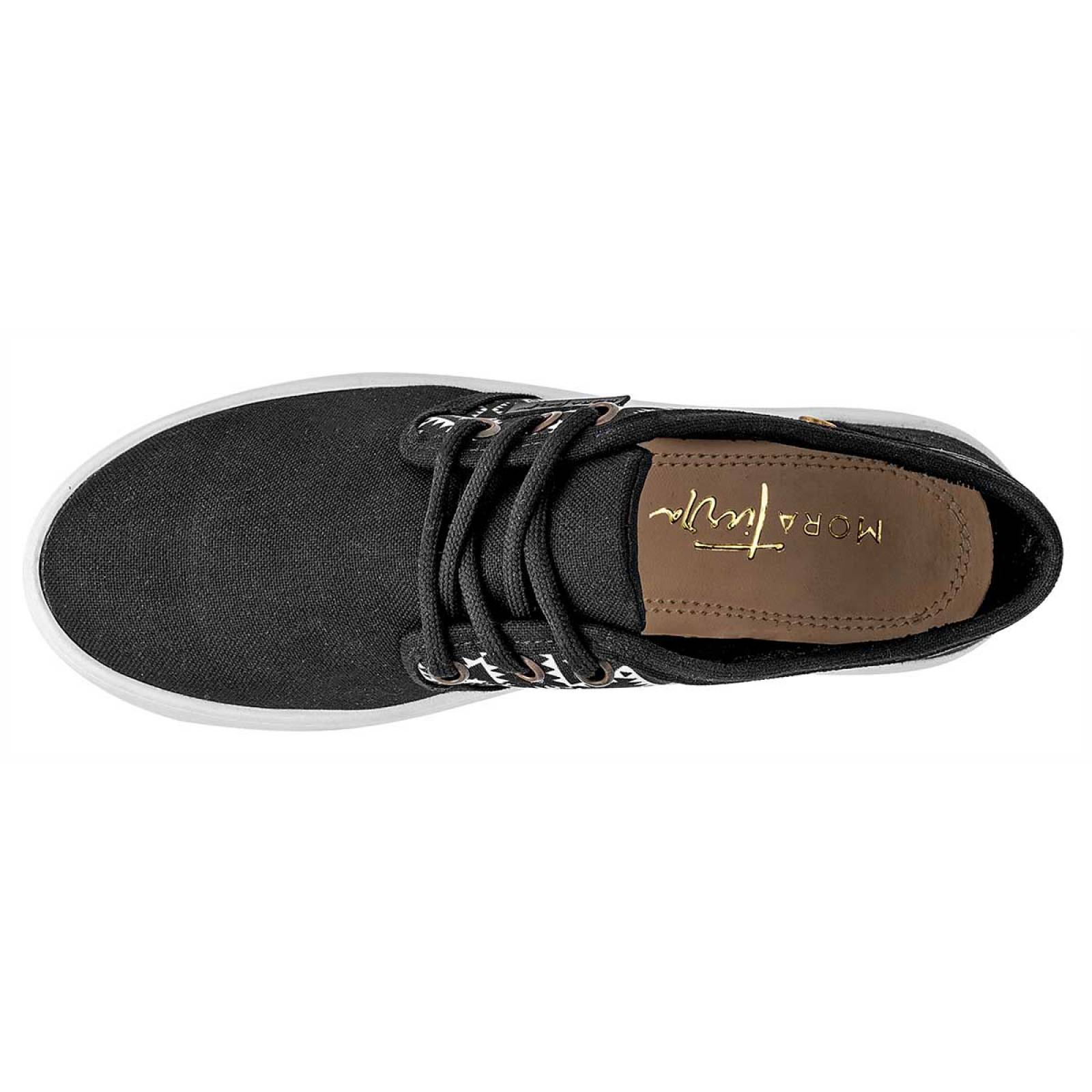 Tenis Mora tierra Negro 112576