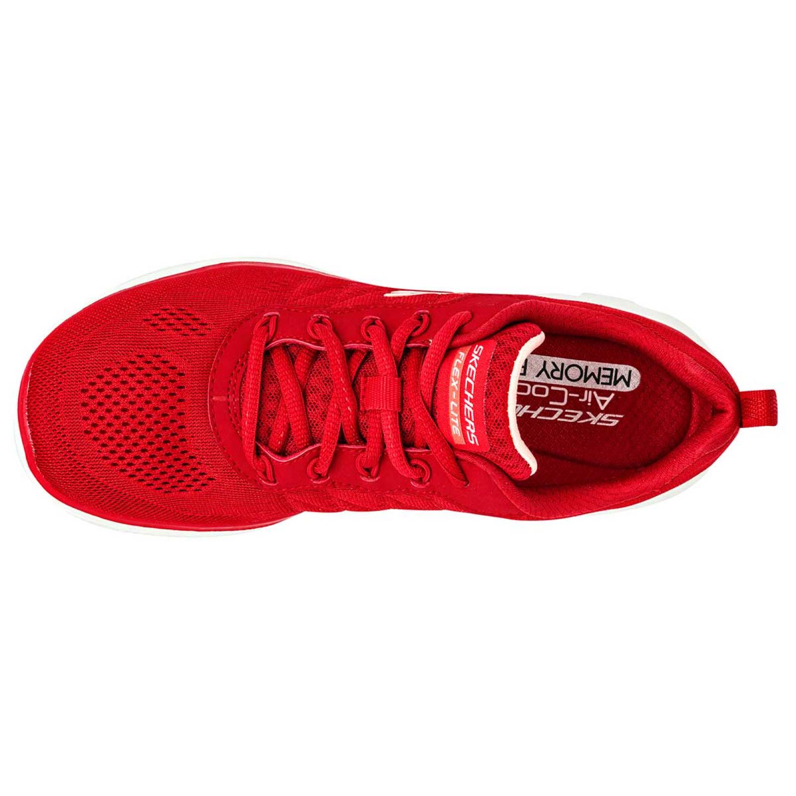 Tenis Skechers Rojo 115417
