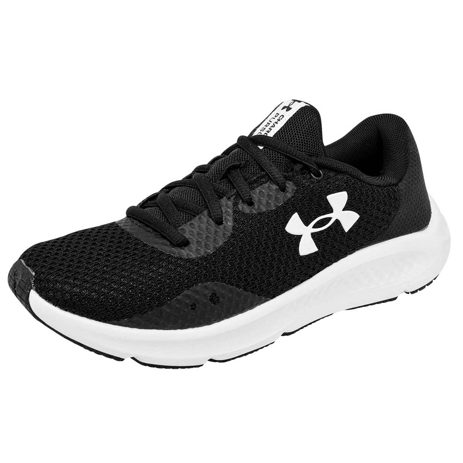 Tenis under armour negro hot sale