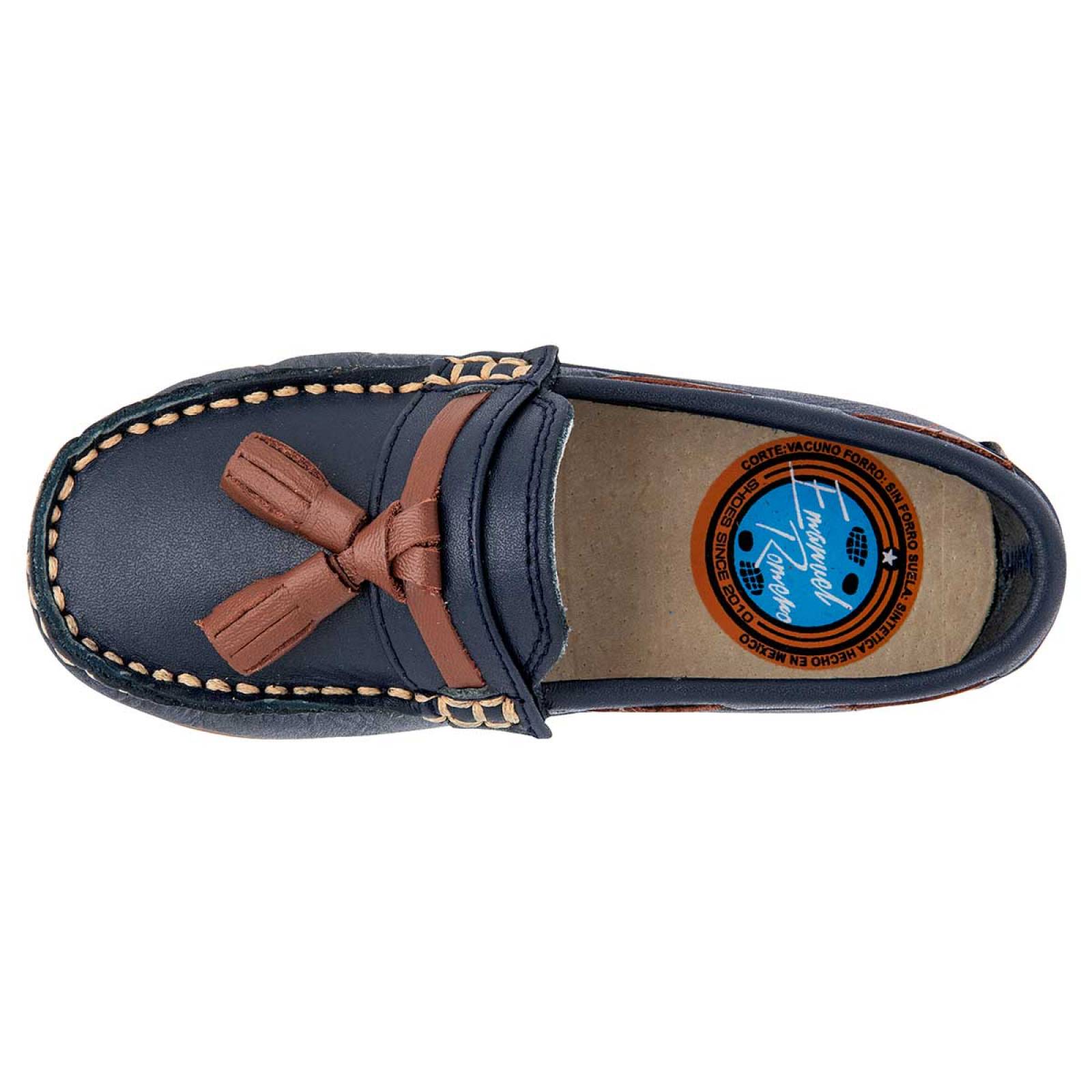 Zapato casual Emanuel romero Marino 116710