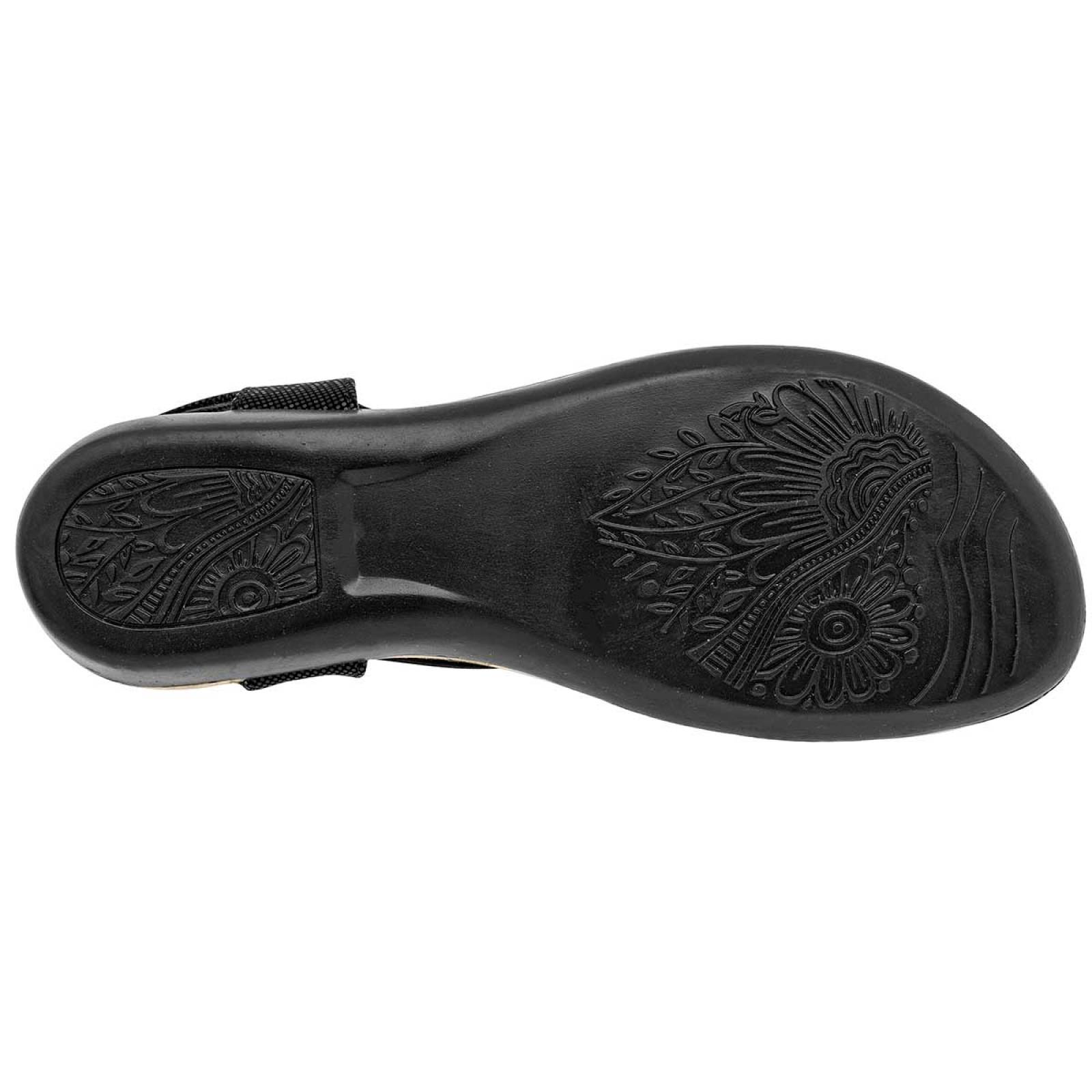 Sandalia Clasben Negro 118665