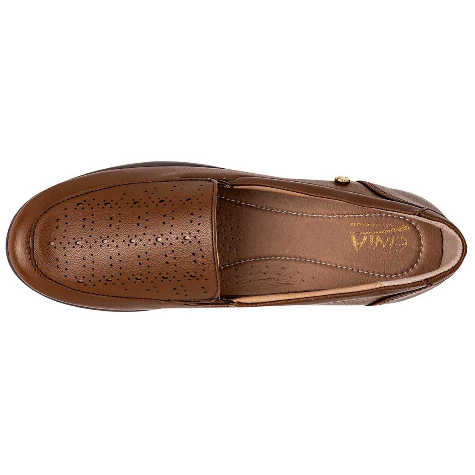 Zapato casual Etnia Camel 117843