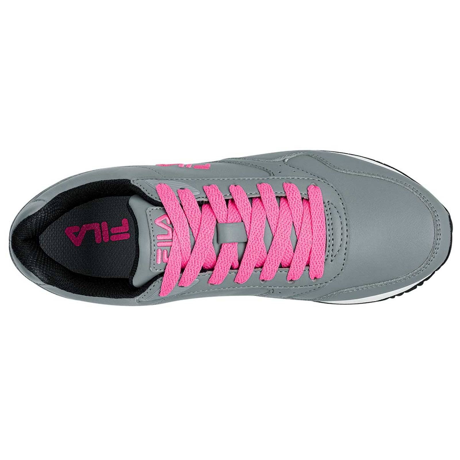 Tenis fila grises clearance grandes