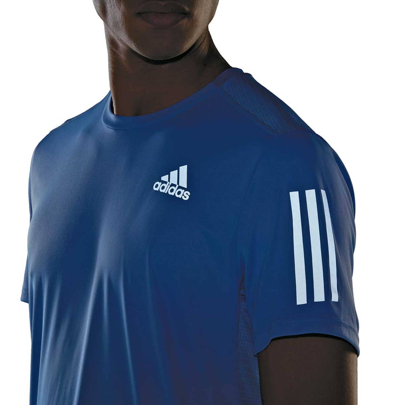 Playera Adidas Azul 119127