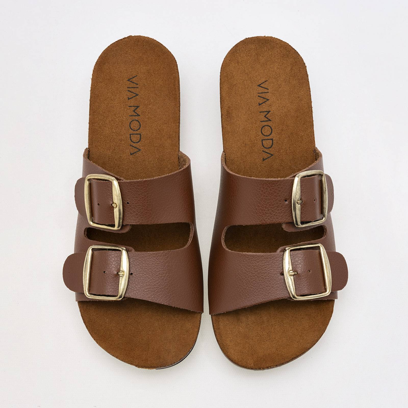 Sandalia Via moda Cafe 121774