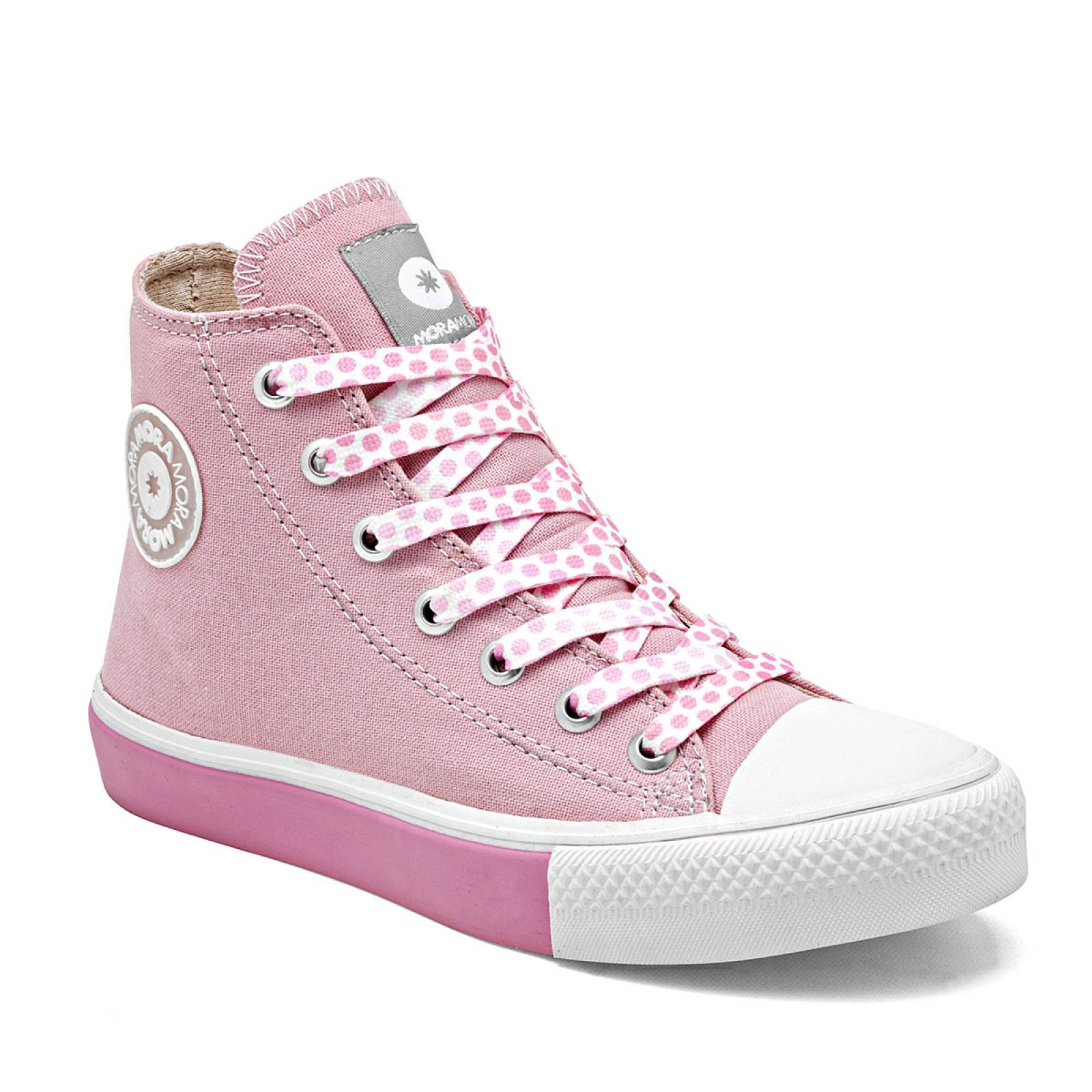 Tenis store alto rosa