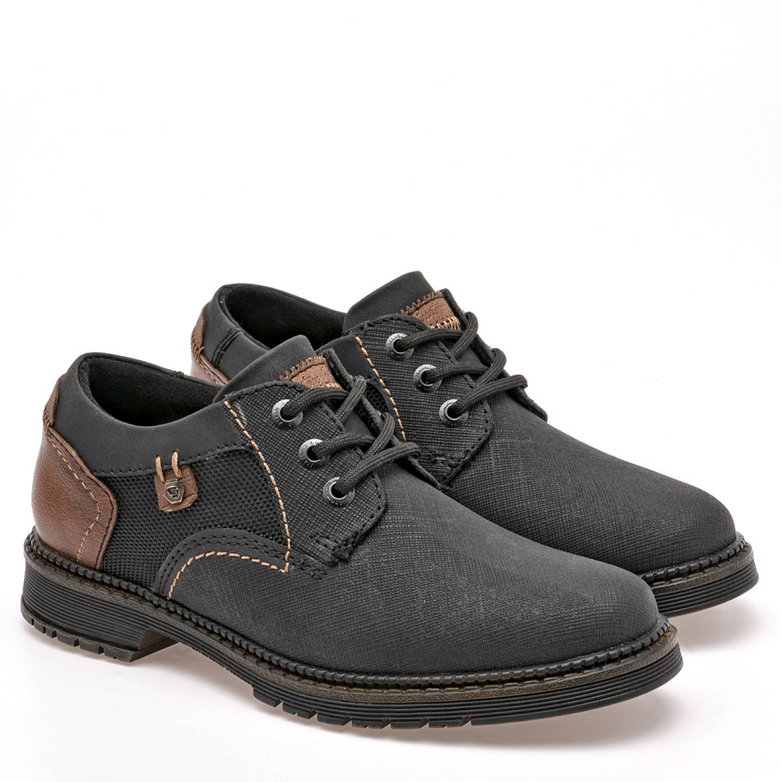 Zapato casual Negro total Negro 121021