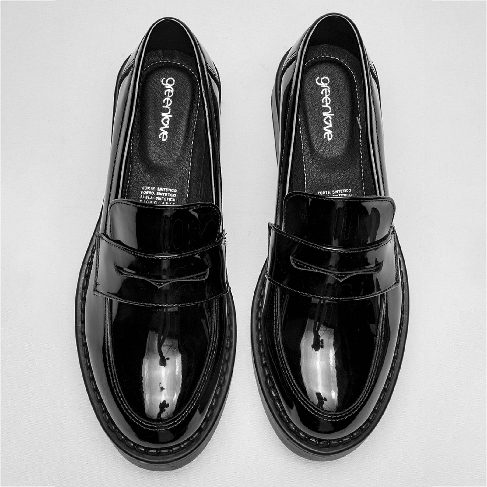 Zapato casual Green love Negro 120333