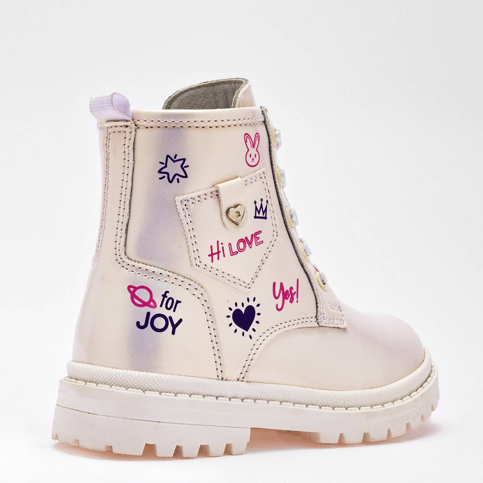 Bota y botin Bambino Blanco 120657