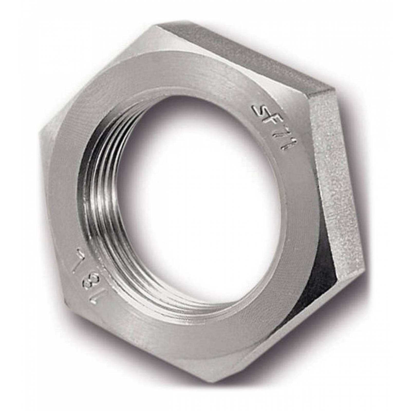 Nc 1/4" 20 Hilos Contra Tuerca Hex. Estandar