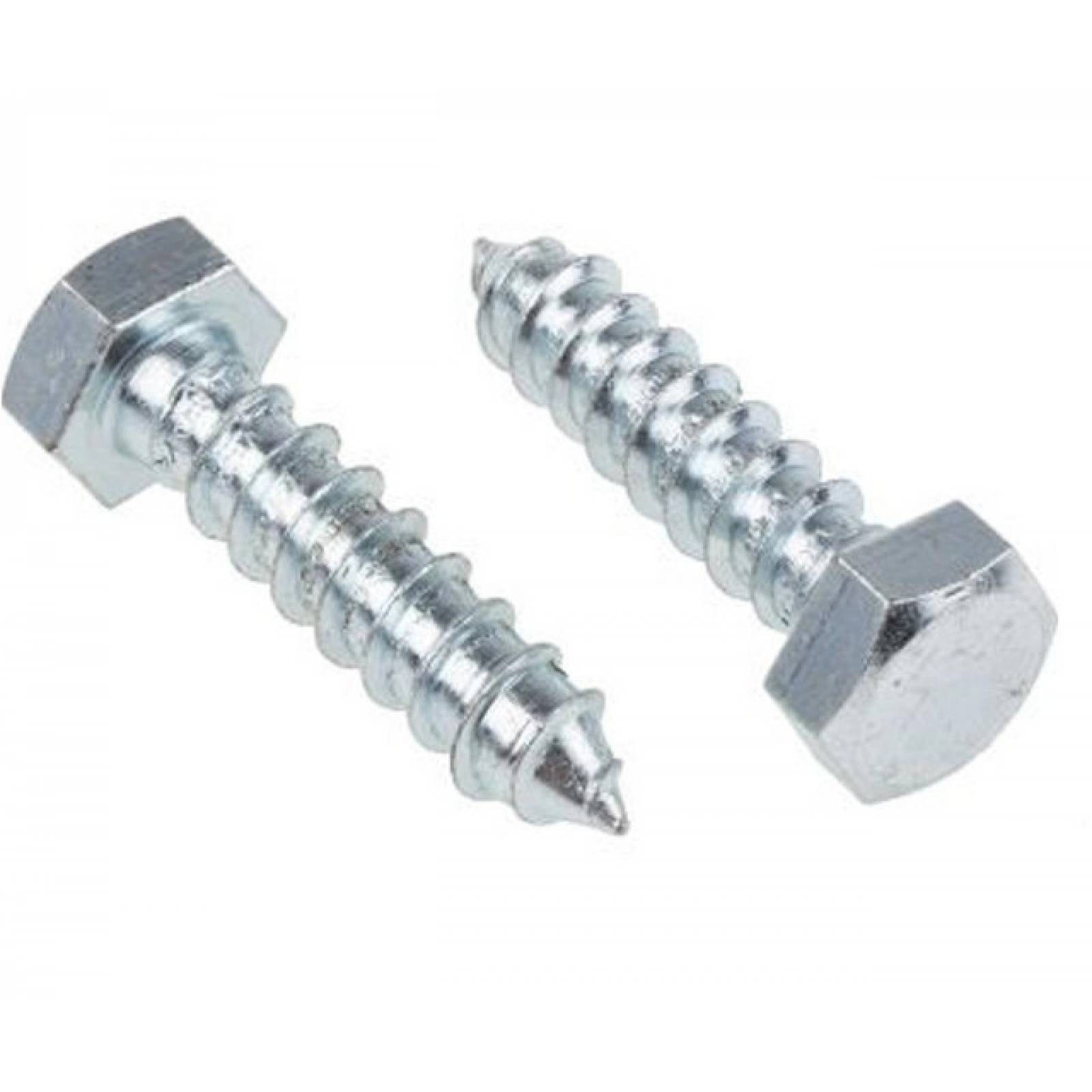 5/16" X 3" Tornillo P/madera Hex. Galv.