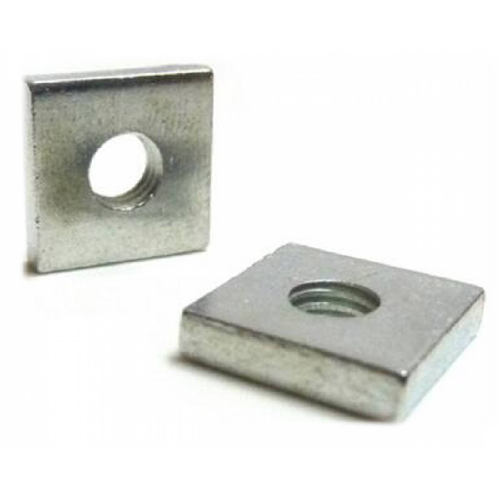 3/4" Tuerca Cuadrada Galv. Inmersion Caliente