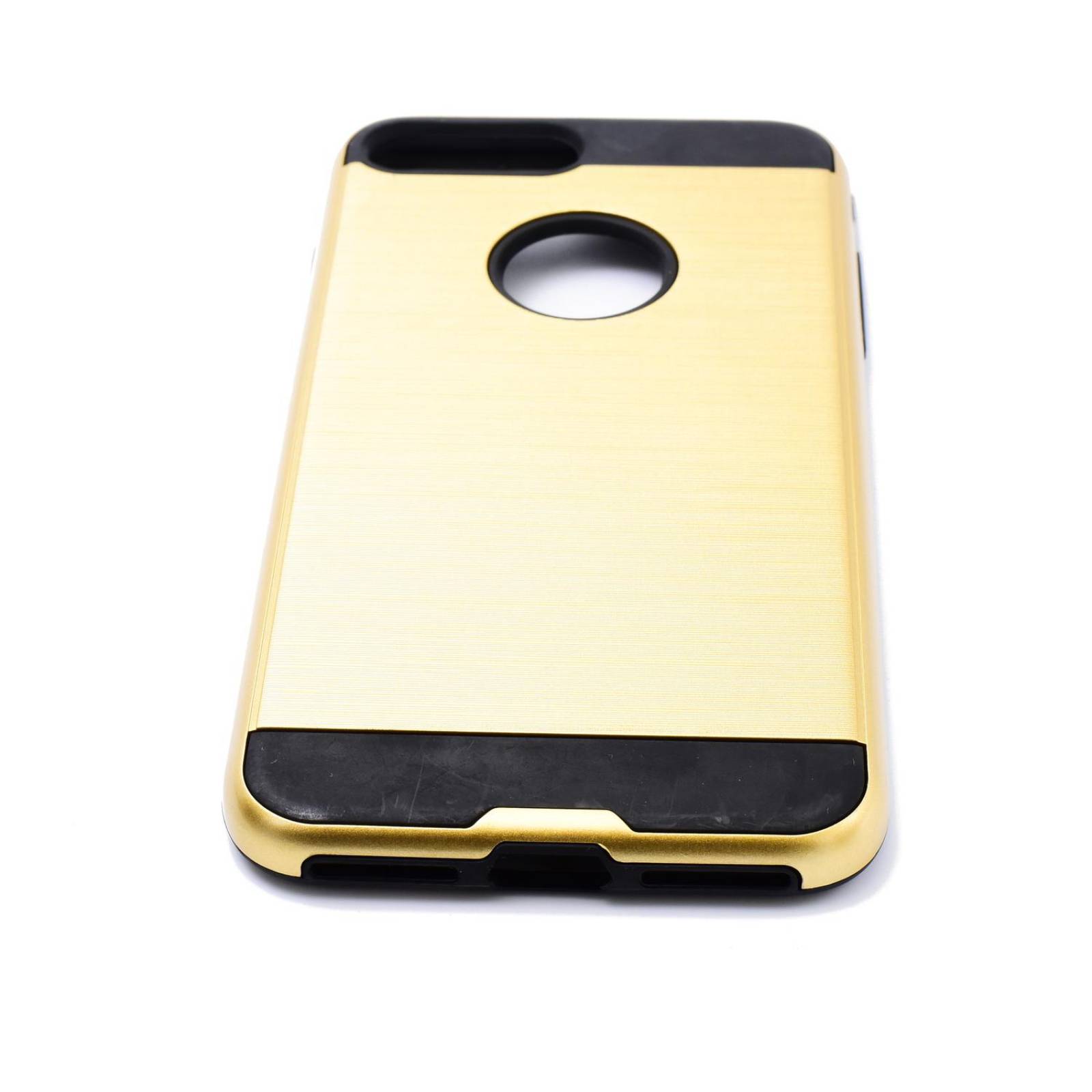 Funda Para Celular Iph 7 Metal Case Color Dorada Accesorio