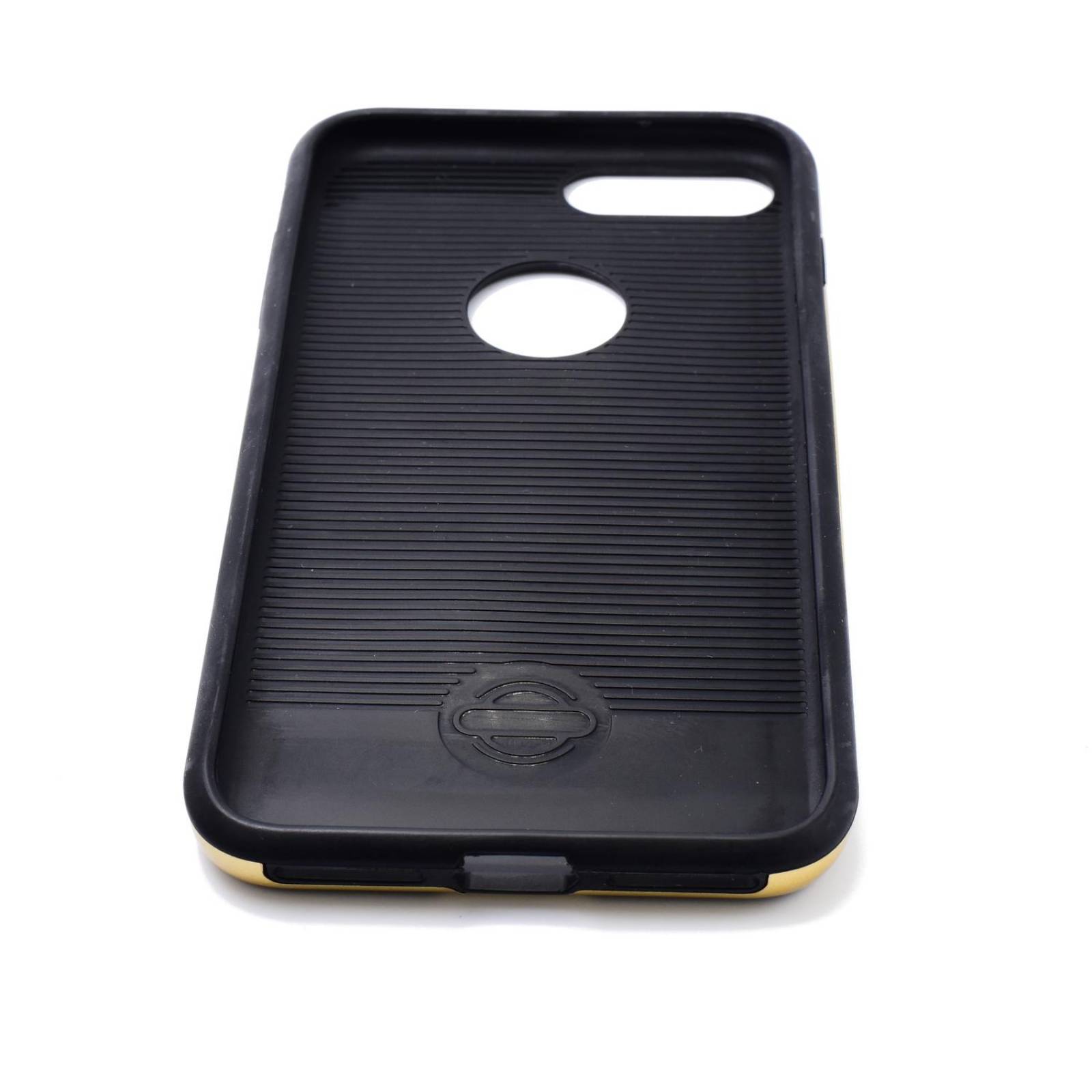Funda Para Celular Iph 7 Metal Case Color Dorada Accesorio