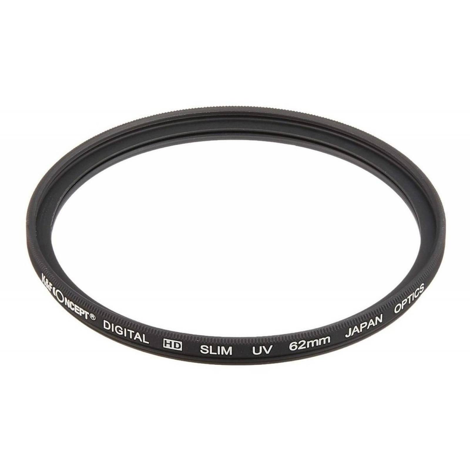 Filtro Uv 62mm Para Lentes De Camara Fotografia
