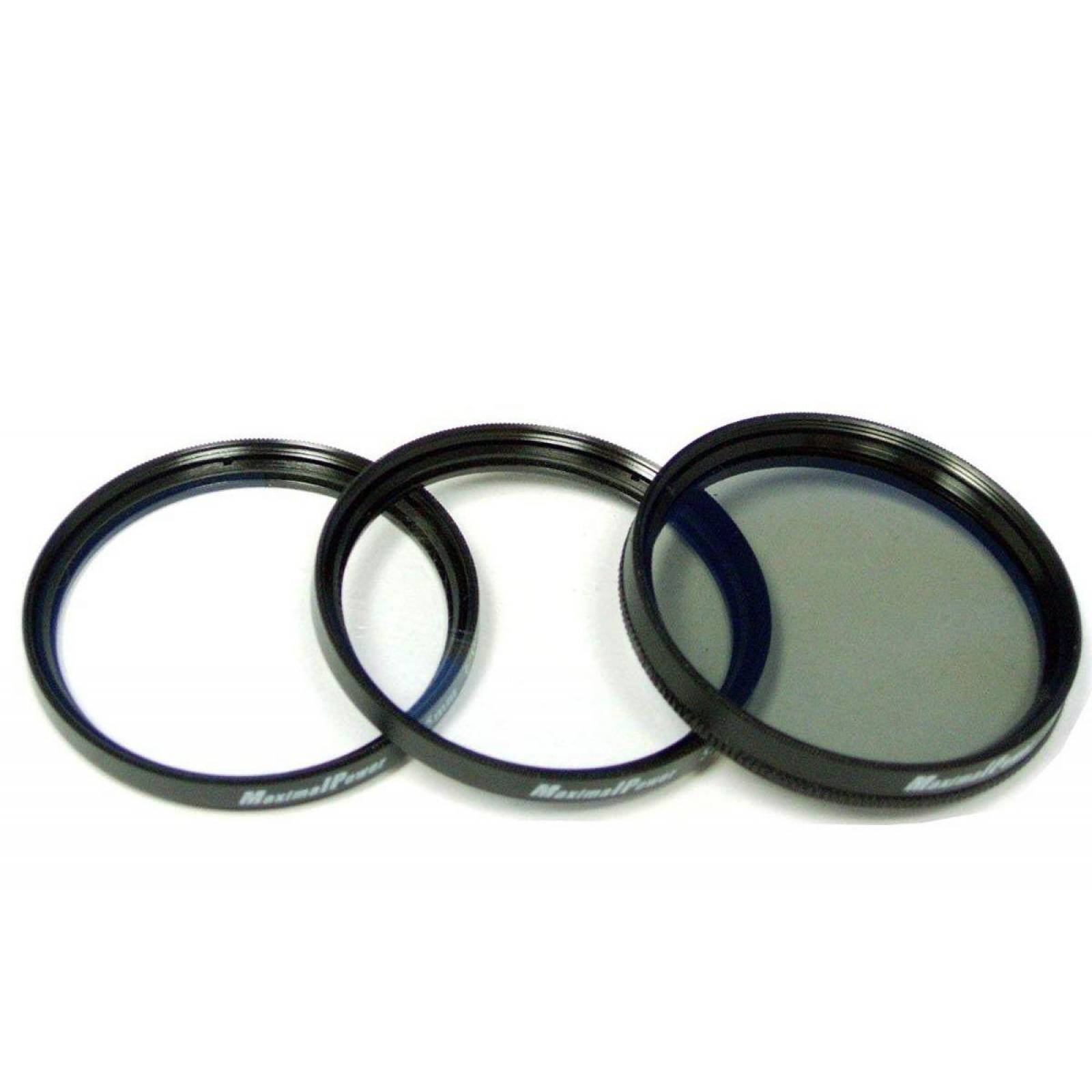 Kit De Filtros 52mm Star Cpl Y Uv Con Estuche Negro Fotografia