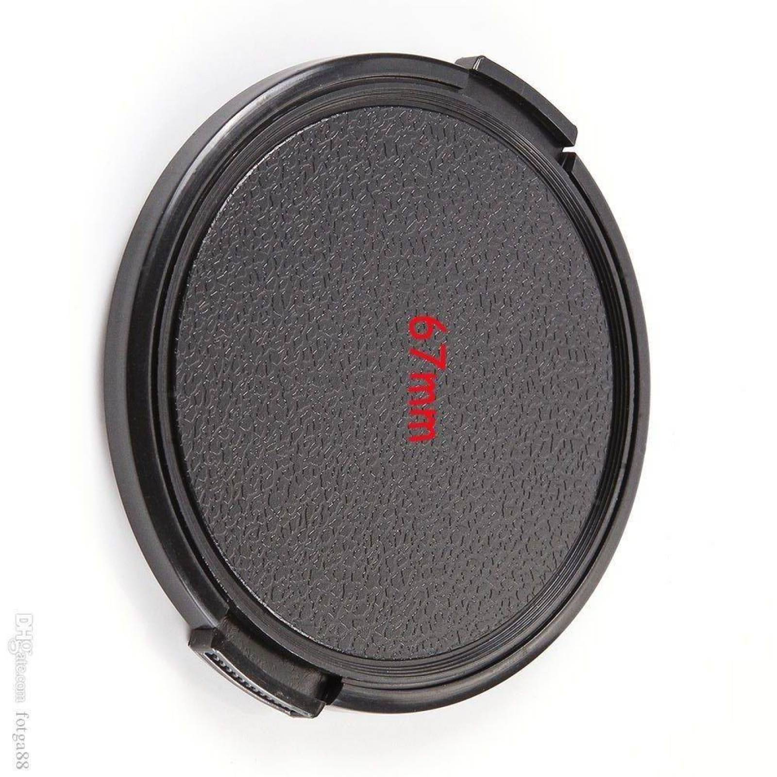 Tapa Frontal 67mm Para Lente Video Foto Fotografia