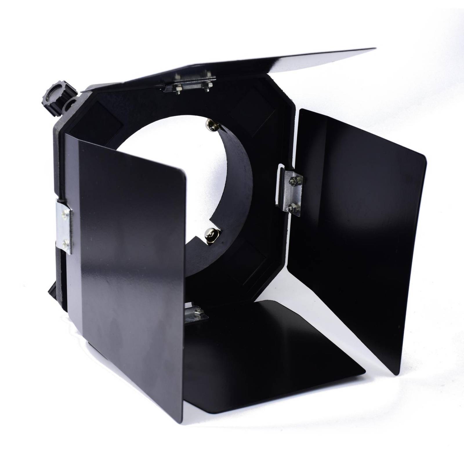 Barn Door Y Rejilla Tipo Panal Y 4 Filtros De Gel 4 Pulgadas Fotografia