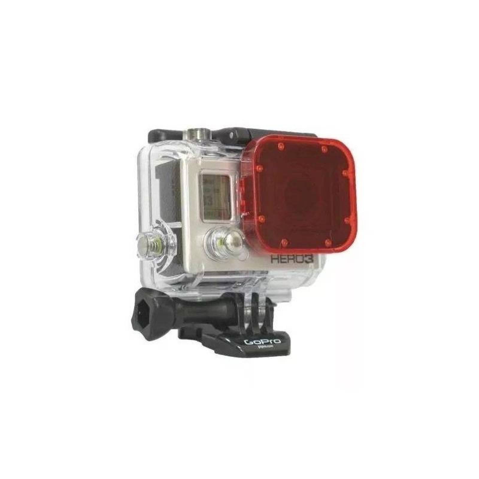 Filtro Rojo Aguatropical Cube Acrylic para Goprohero3 Fotografia