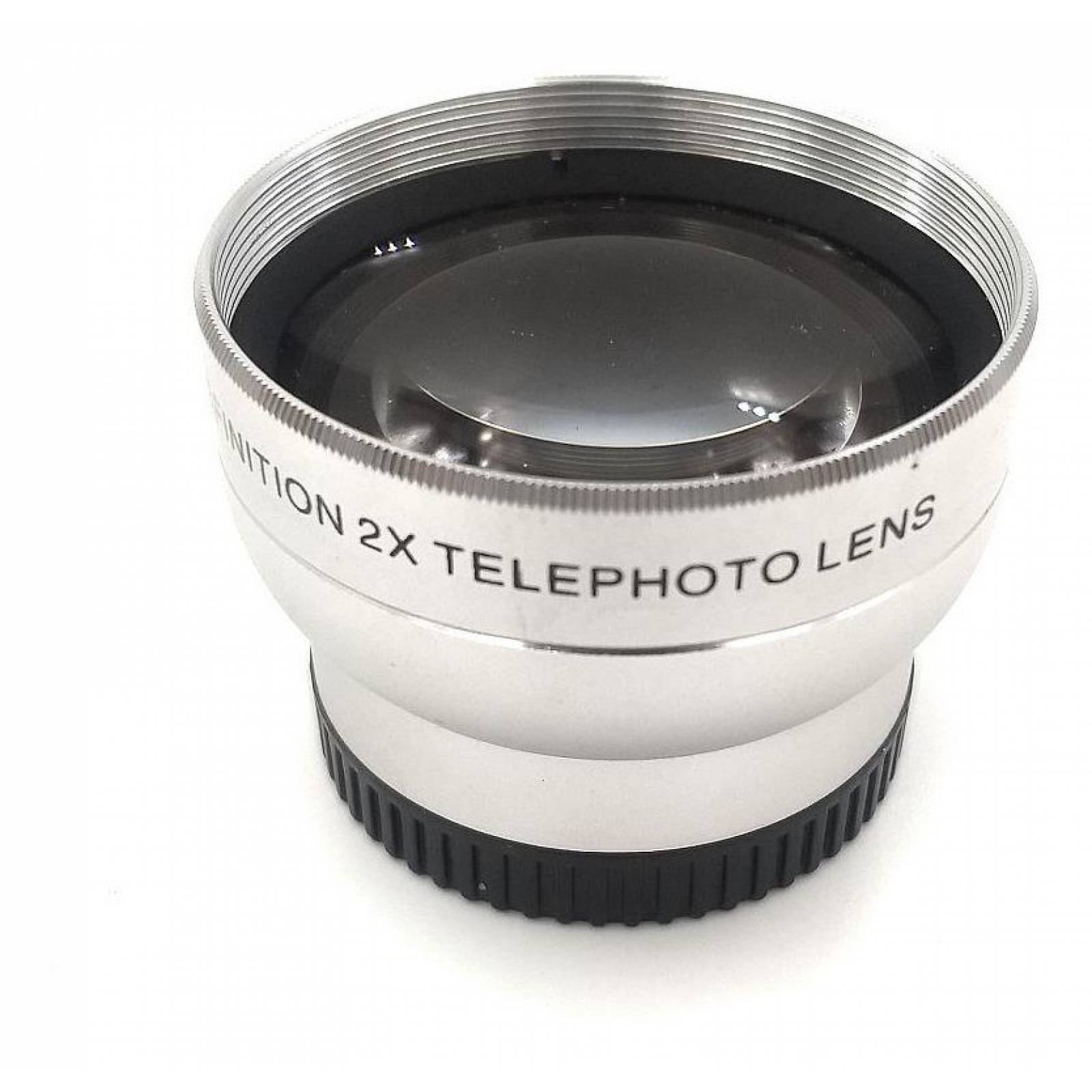 Lente Telefoto 2x De 37mm Para Cámara De Video Fotografia