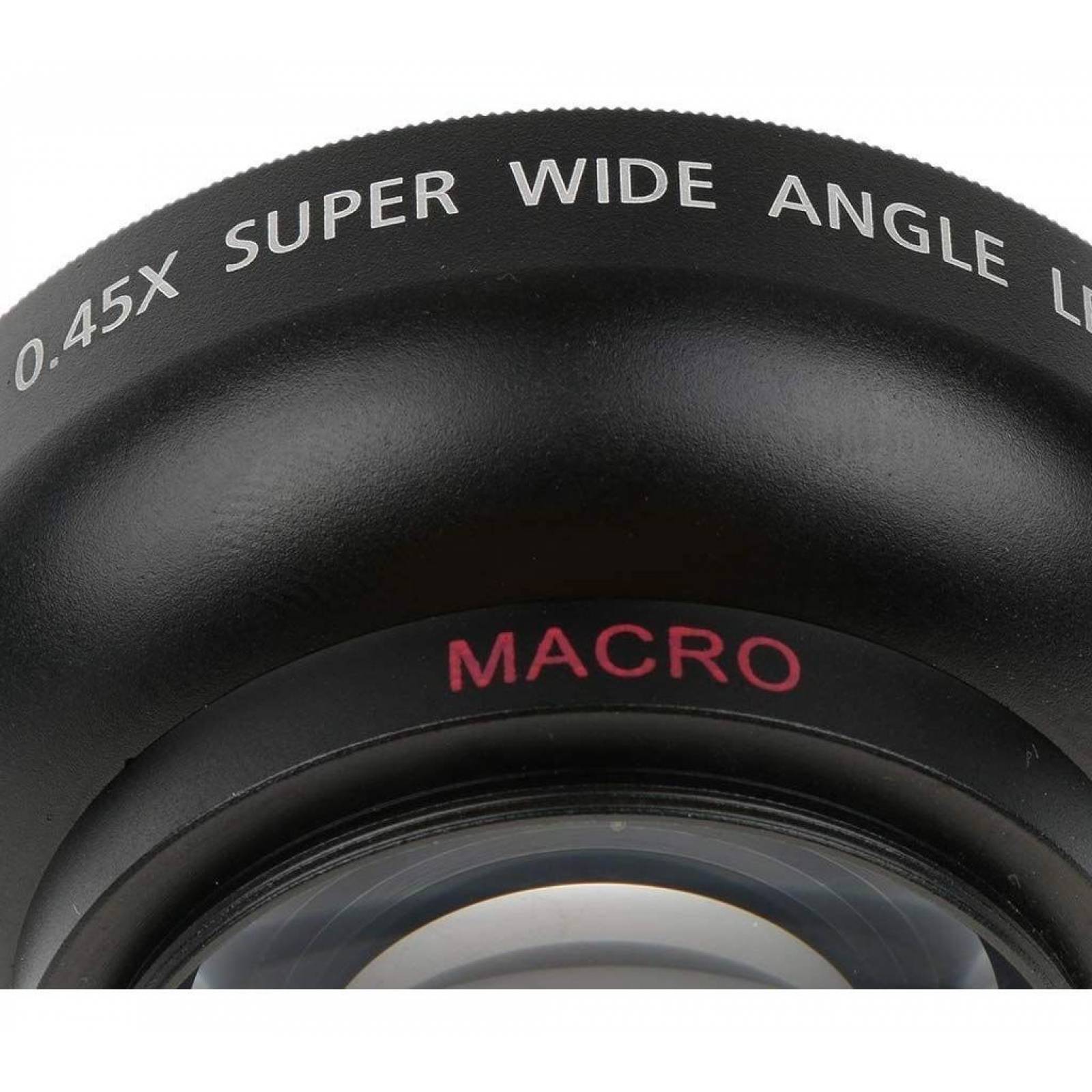 Lente Gran Angular Con Macro 0.45 Digital 43mm Fotografia