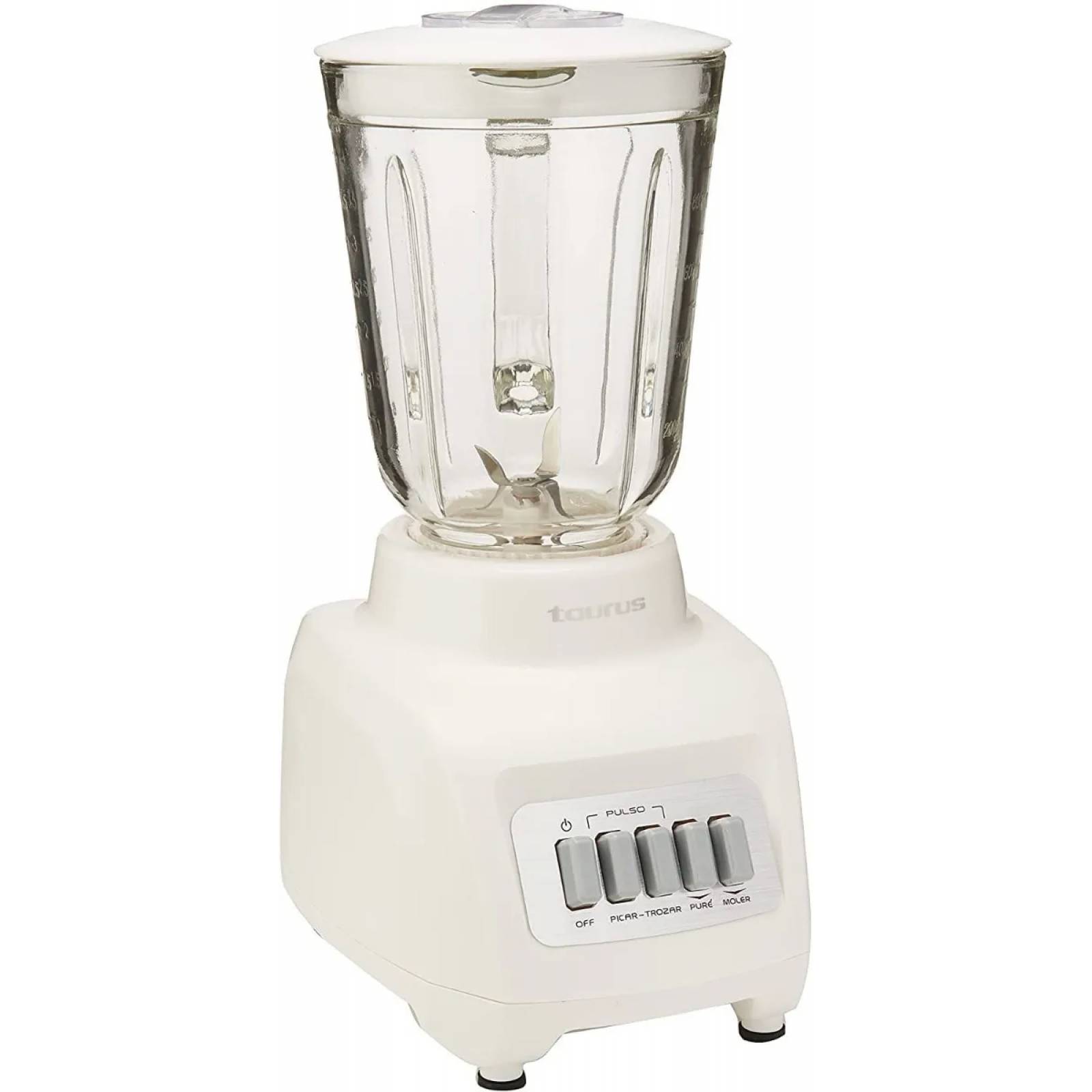 Licuadora de 4 Velocidades Taurus Granite 1 L blanca