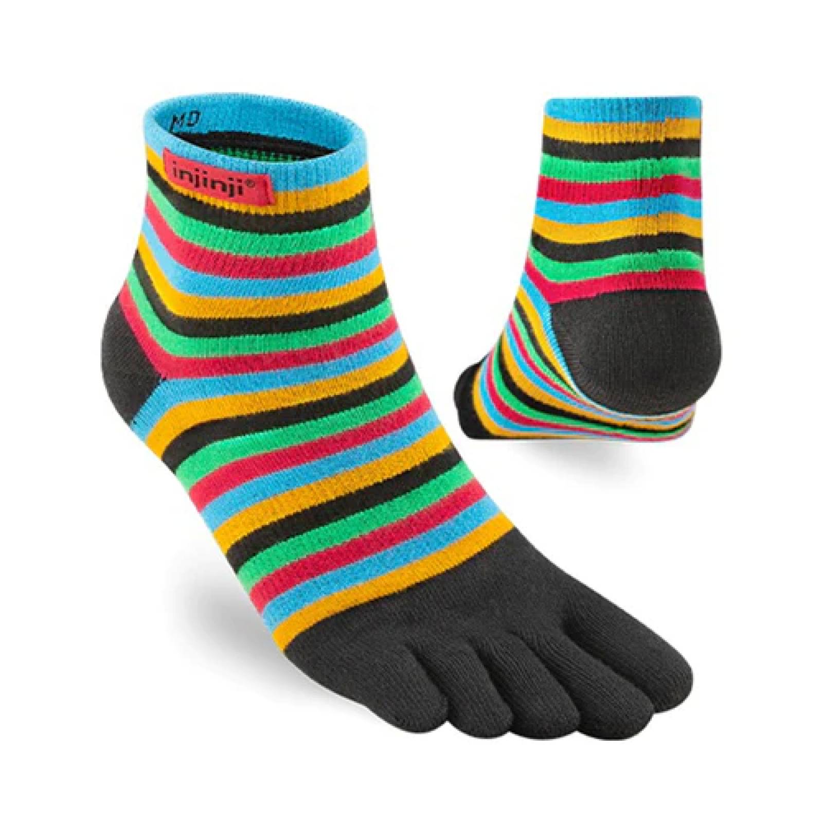 Calceta Deportiva de Deditos de Hombre Injinji Sport Original Weight Mini-Crew