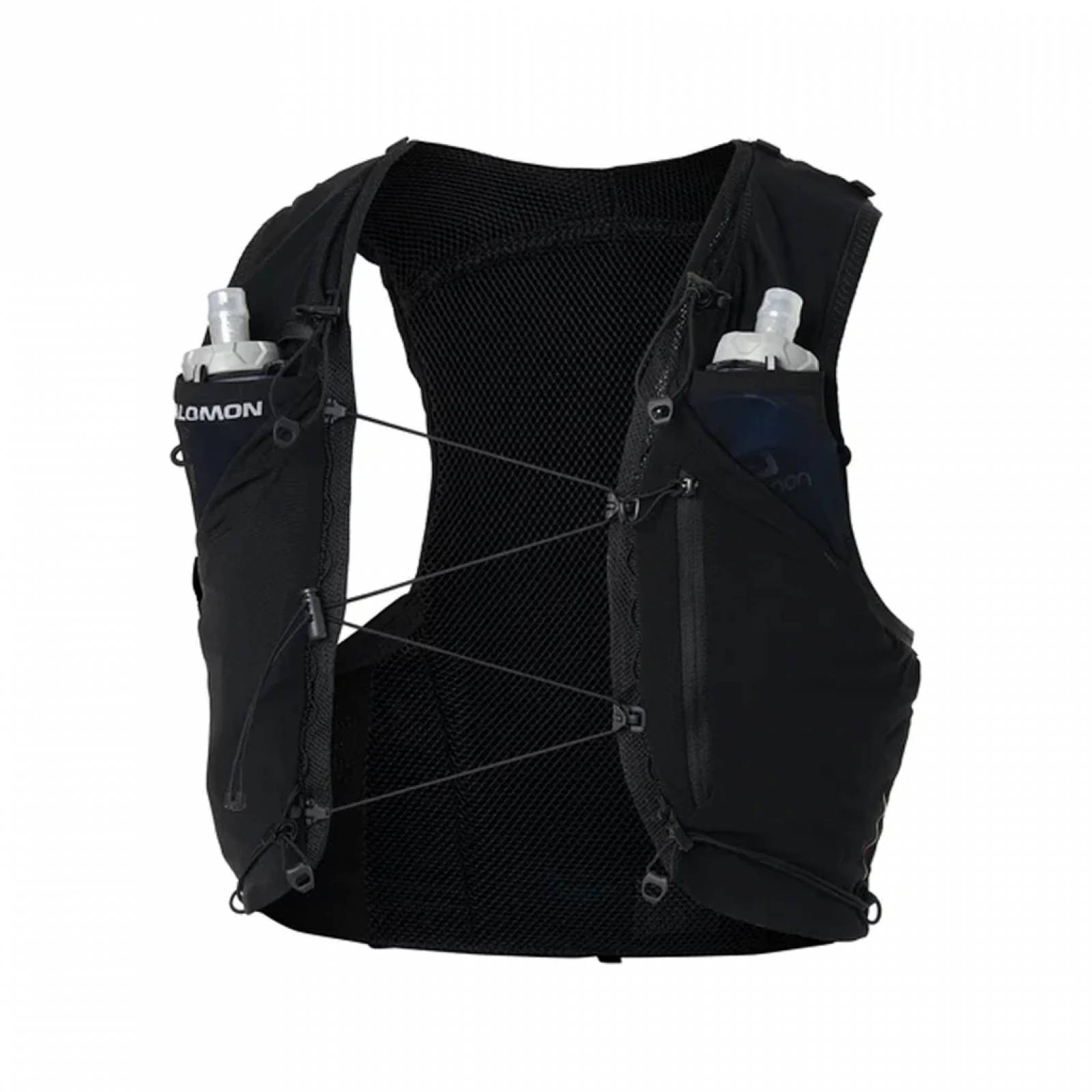 Chaleco de Hidratación de Hombre para running Salomón ADV SKIN 5 NE U CHALECO NEGRO