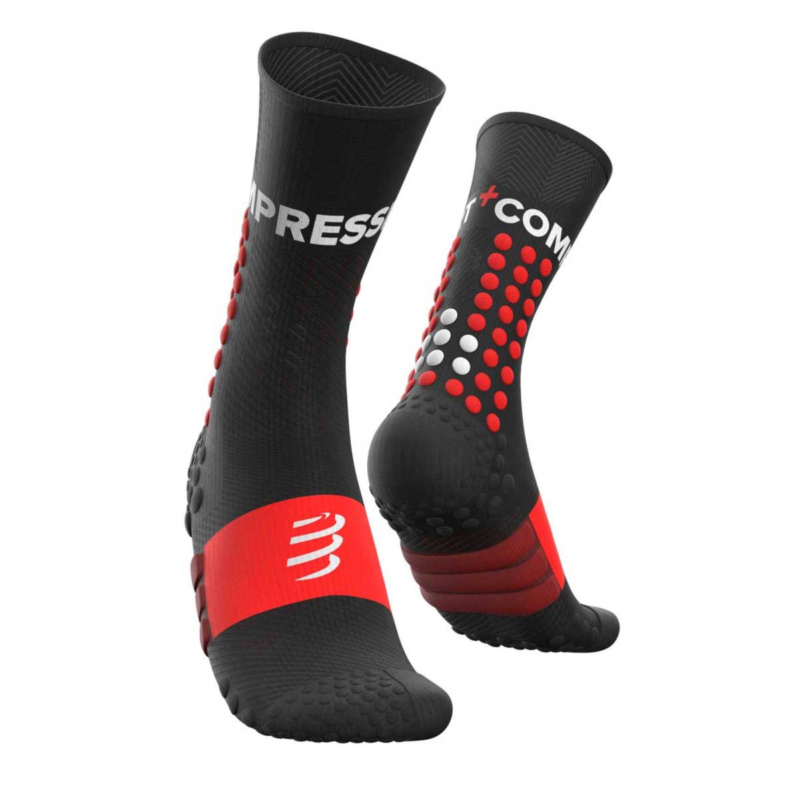 Calceta Deportiva Unisex para Ultra Trail Socks Compressport