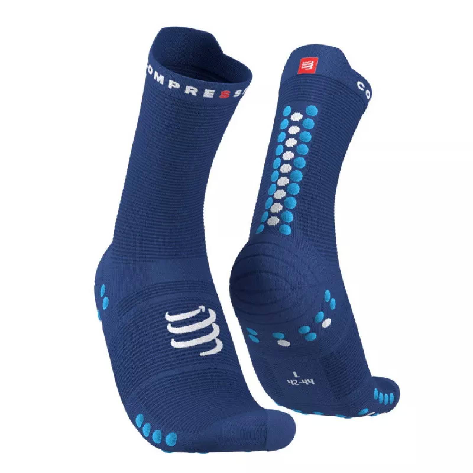 Calceta Deportiva Unisex para Trail Pro Racing Socks v4.0 Compressport