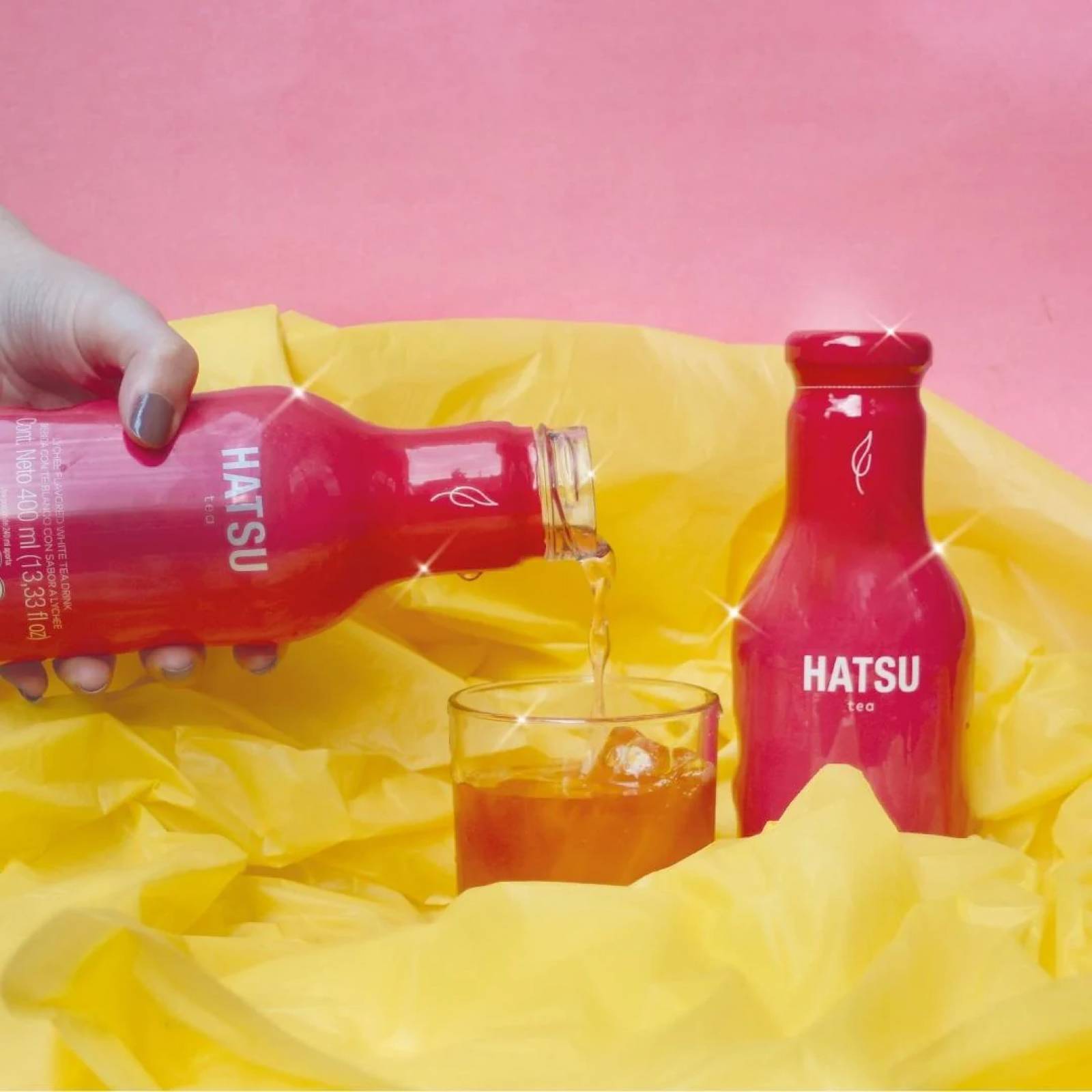 CAJA CON 6 BEBIDAS DE TÉ DE ROSAS HATSU