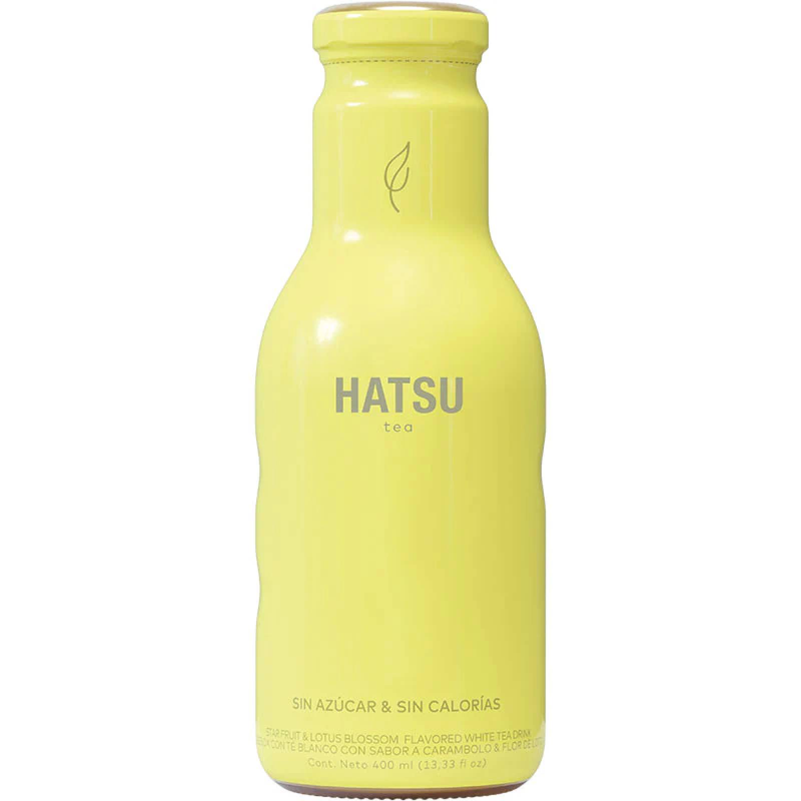 TÉ AMARILLO HATSU CAJA CON 6 BEBIDAS 