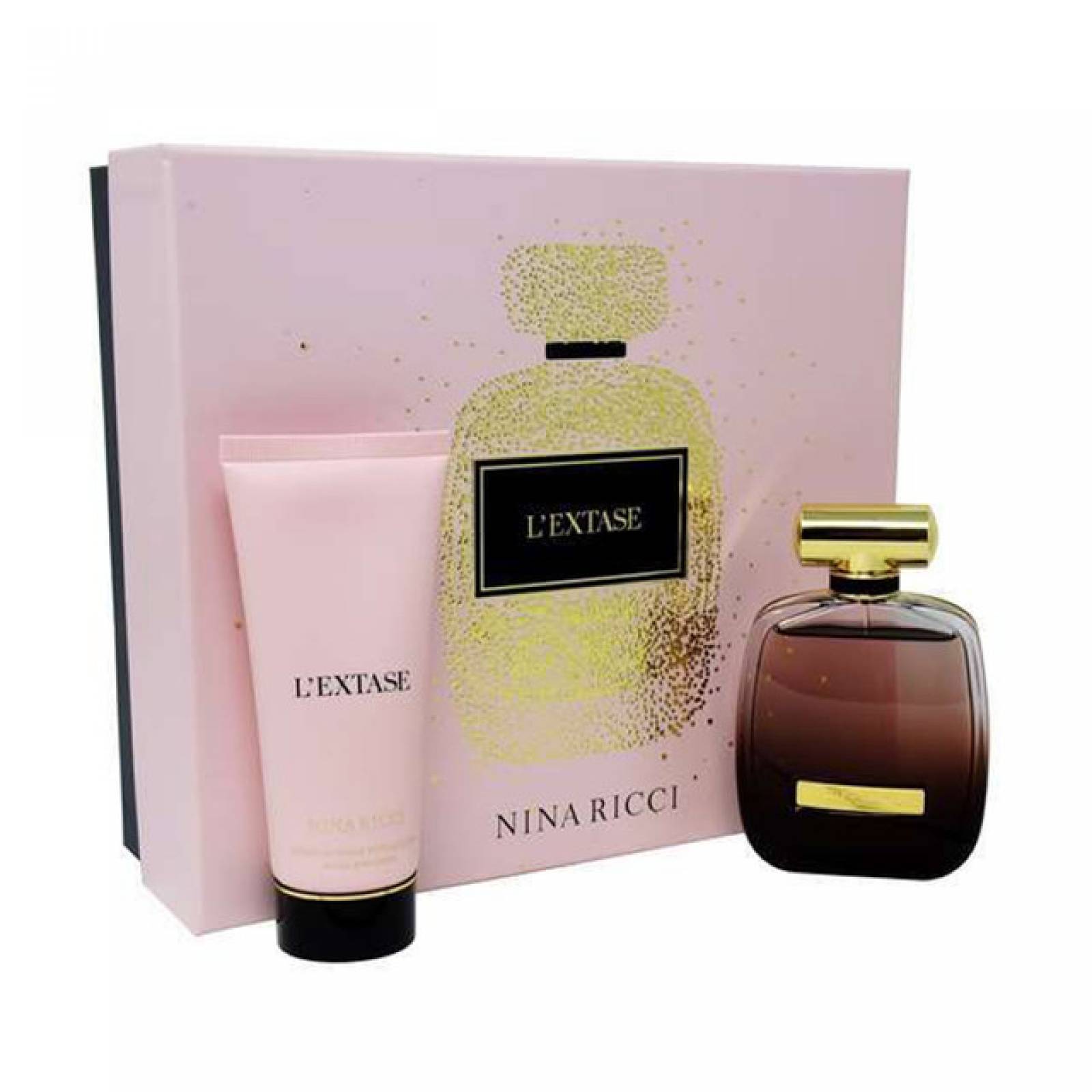 SET DAMA LE EXTASE EDP 80 ML + BL 100 ML.