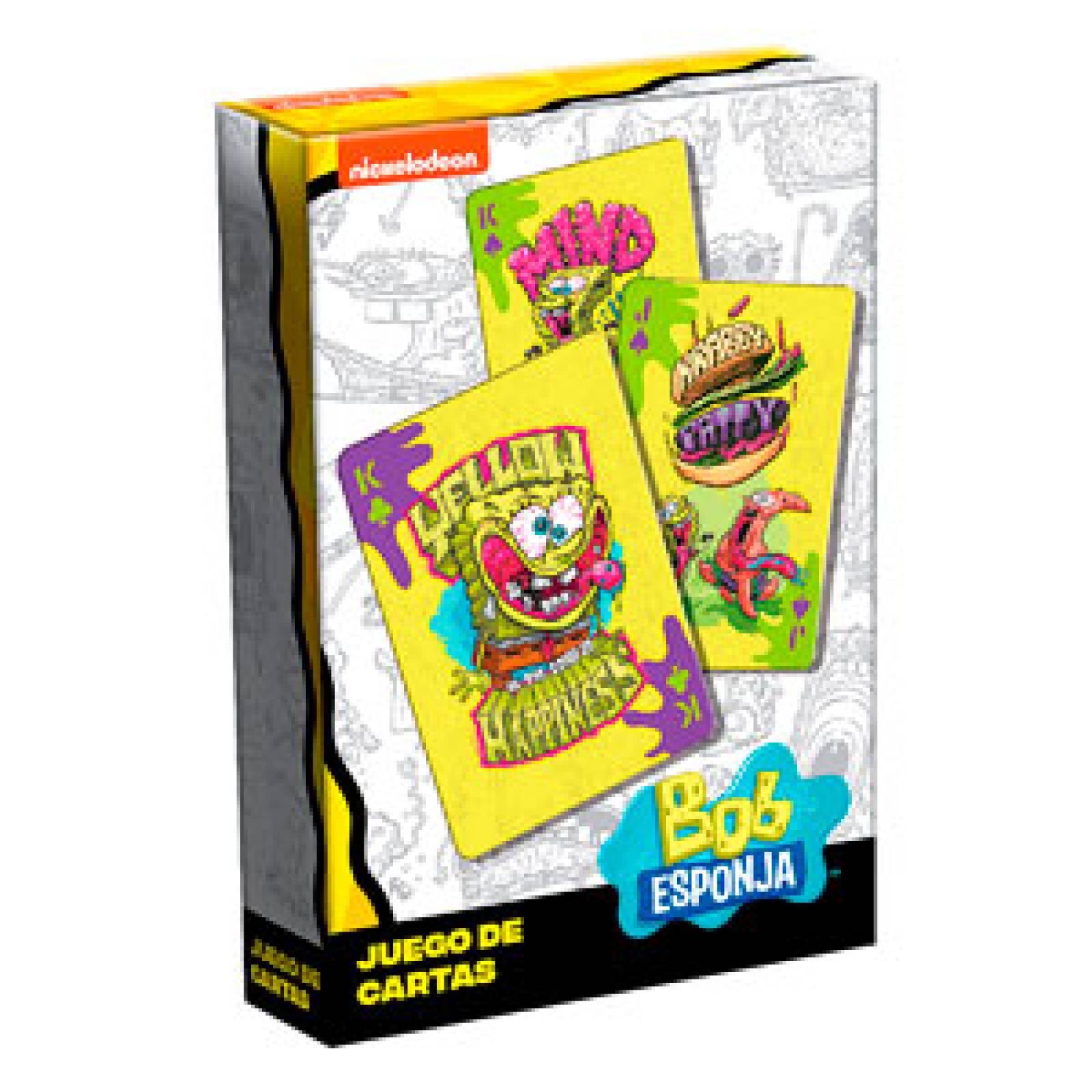 Baraja Poker Bob Esponja