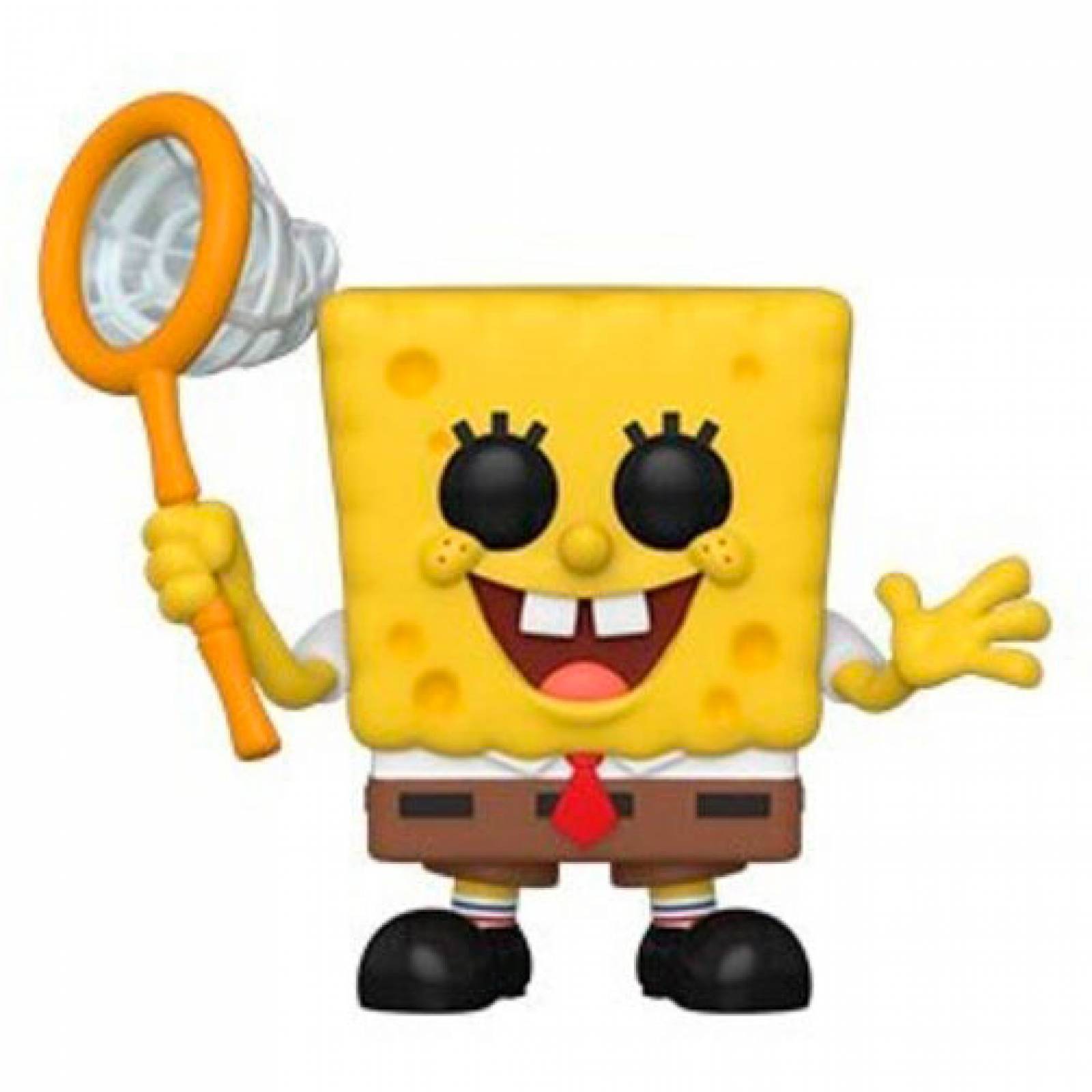 Funko Pop Figura Bob Esponja Con Red
