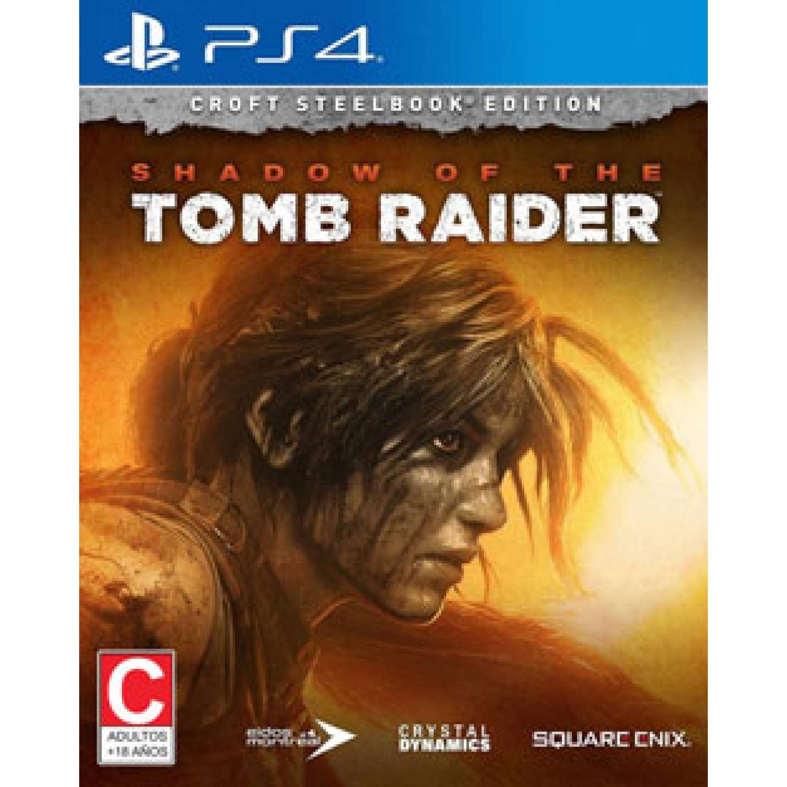 Videojuego Shadow Of The Tomb Raider Croft Steelbook Edition Playstation 4