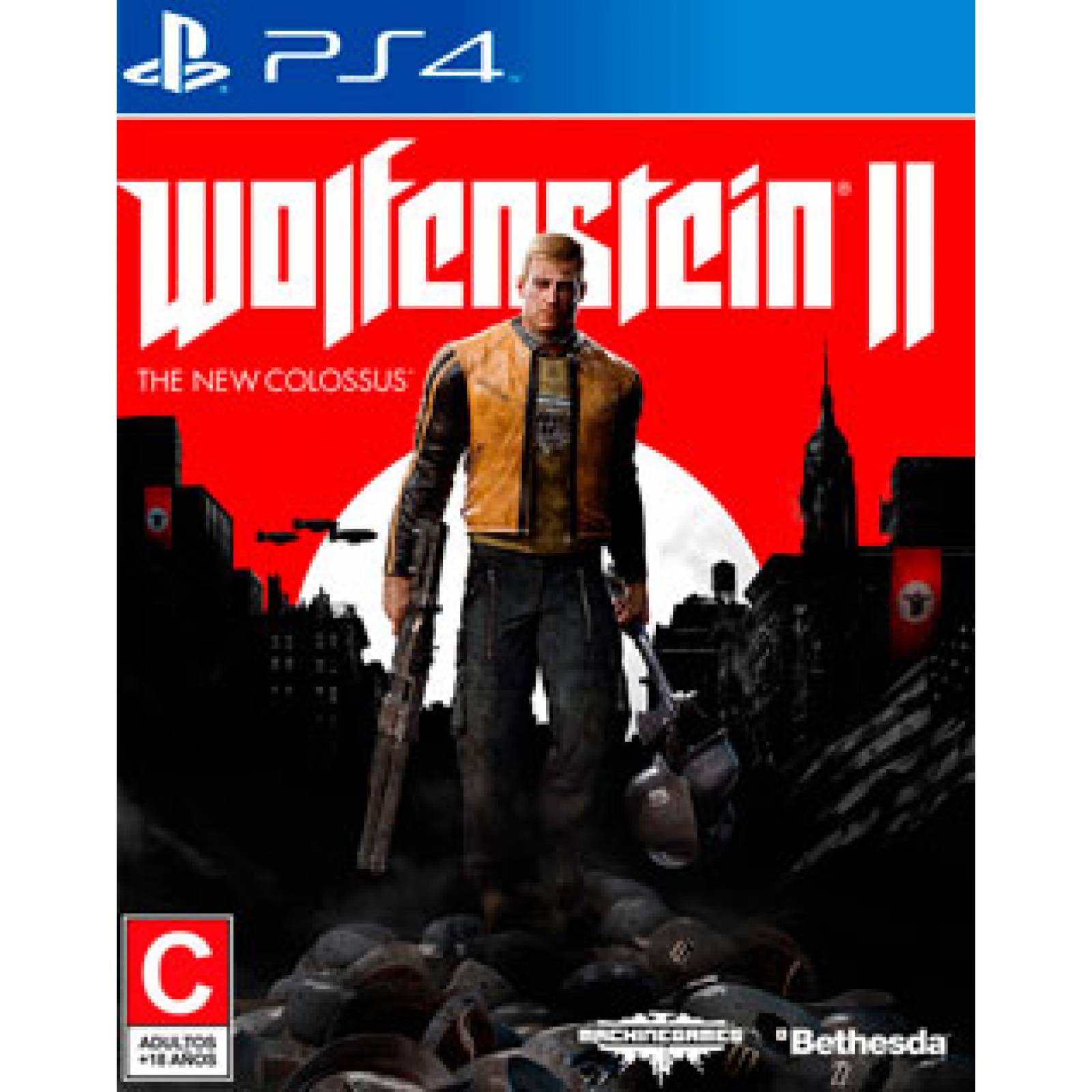Videojuego Wolfenstein Il: The New Colossus Playstation 4