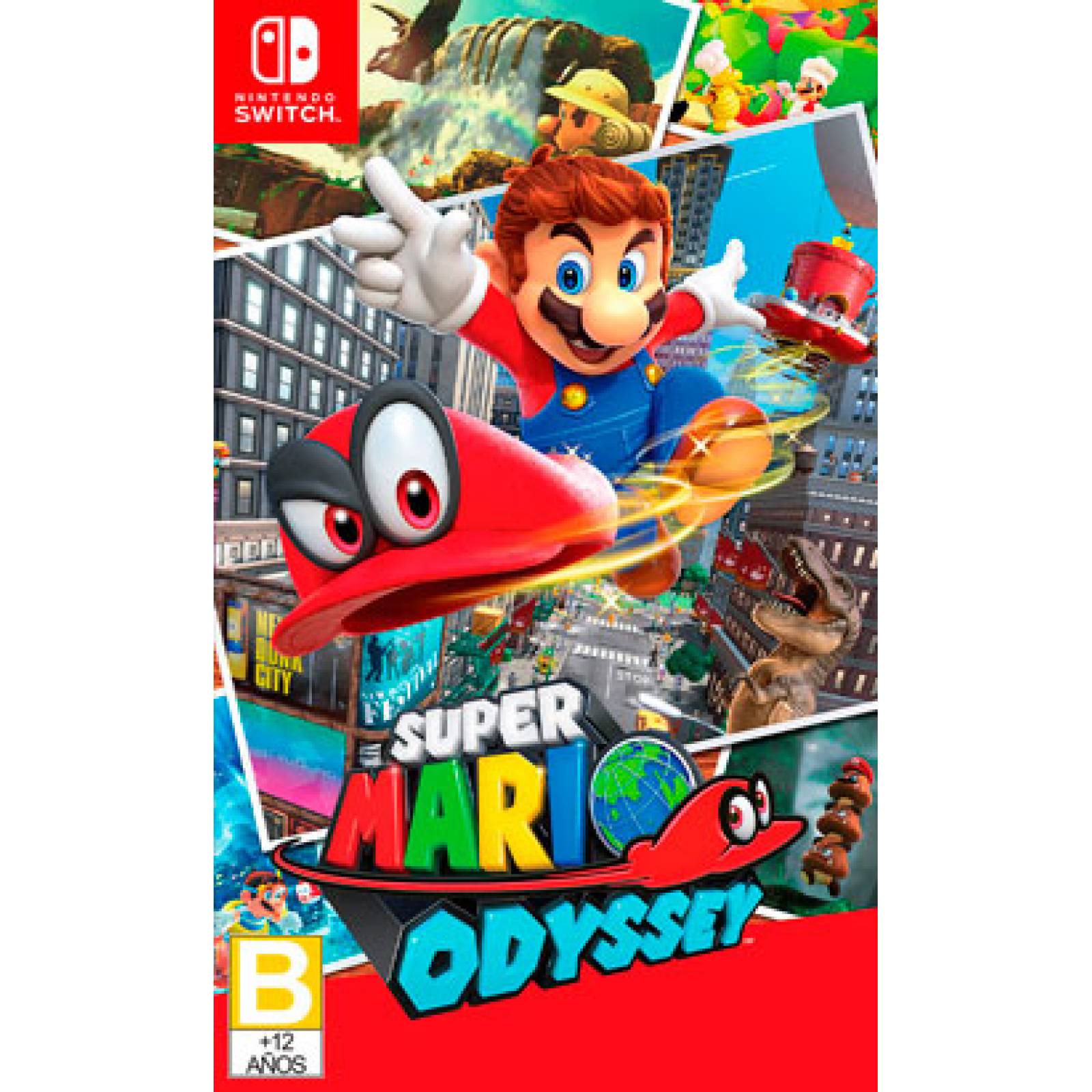 Videojuego Super Mario Odyssey Nintendo Switch