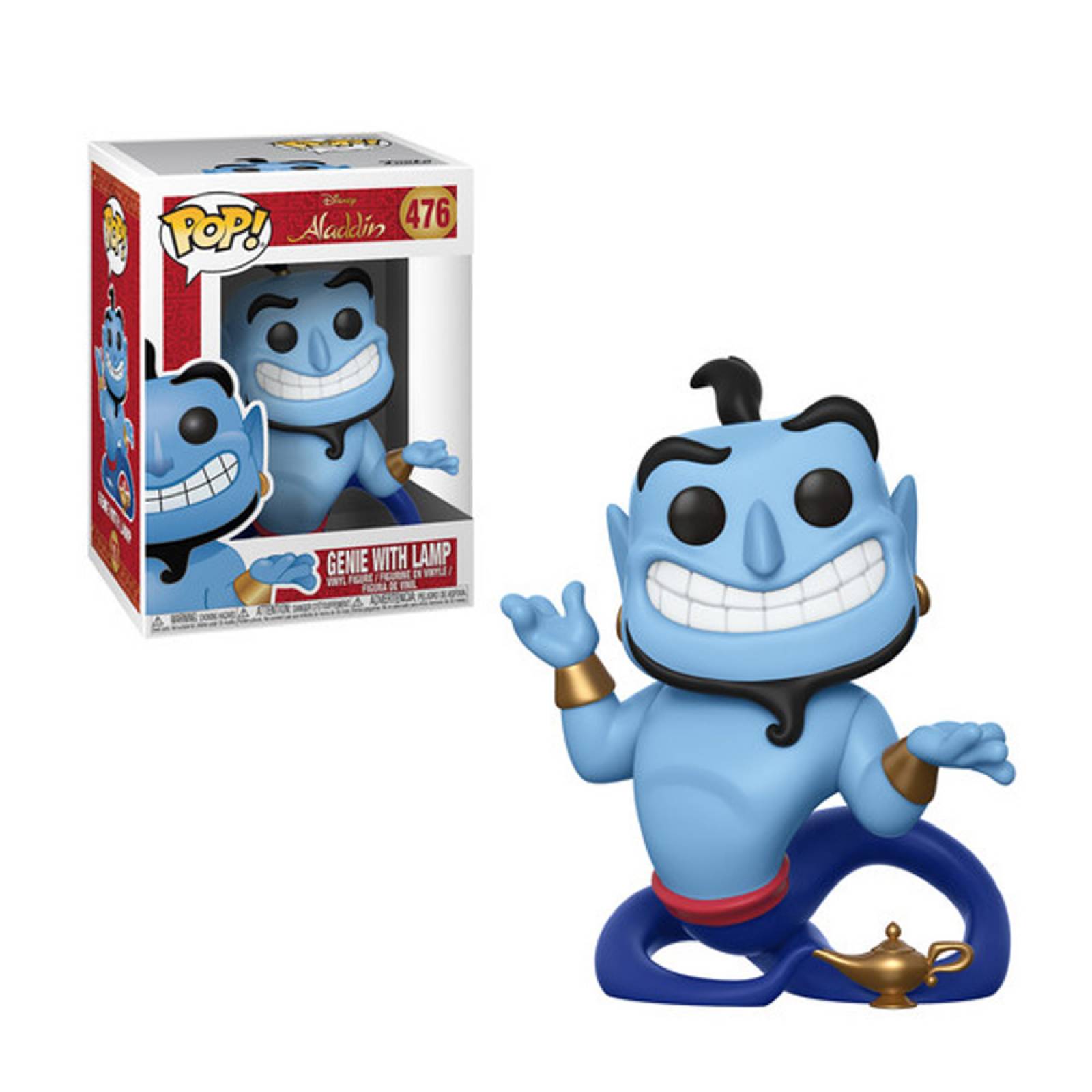 Funko Pop Figura Aladdin Genio Con Lampara