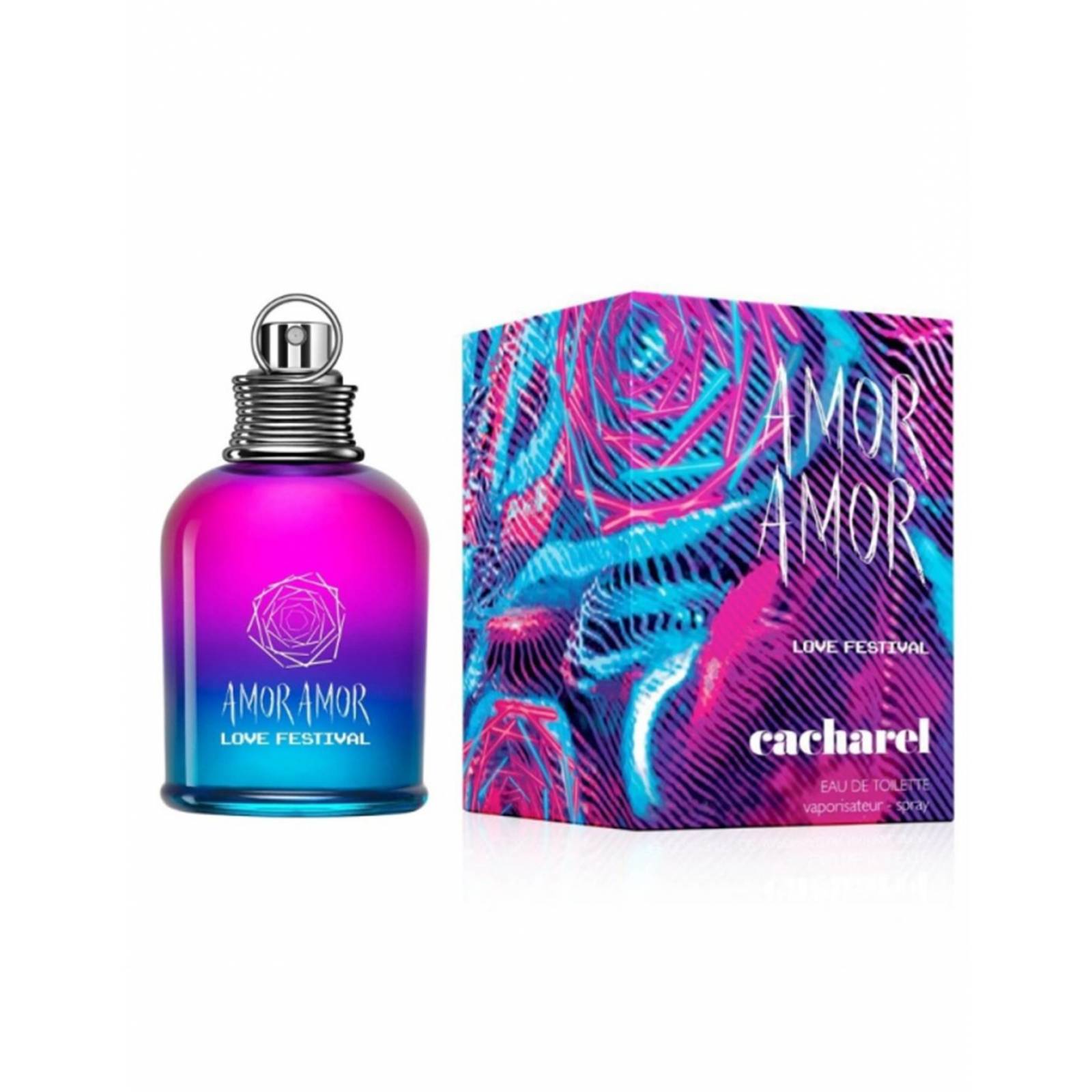 AMOR AMOR LOVE FESTIVAL 100ML EDT CACHAREL PERFUME PARA DAMA