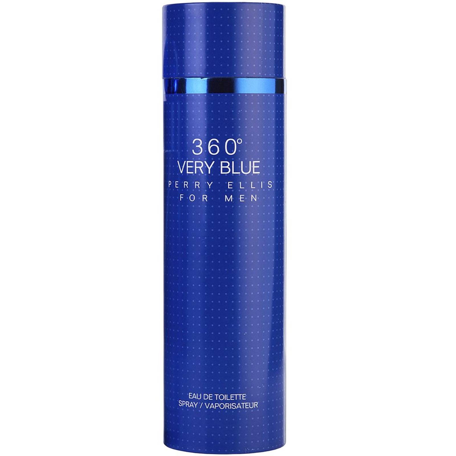360 VERY BLUE MEN EDT 100ML PERRY ELLIS PERFUME PARA CABALLERO
