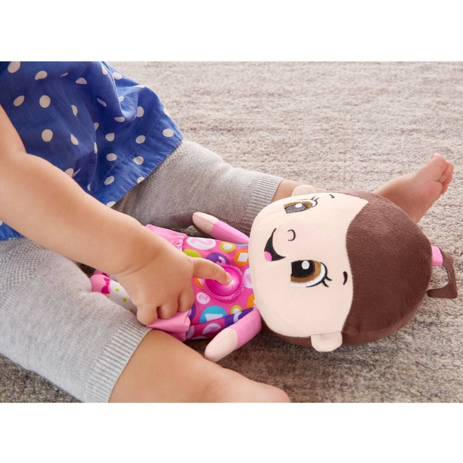 Mi Primera Muñeca Fisher Price Bebe Rie Y Aprende Fwf45 Mattel