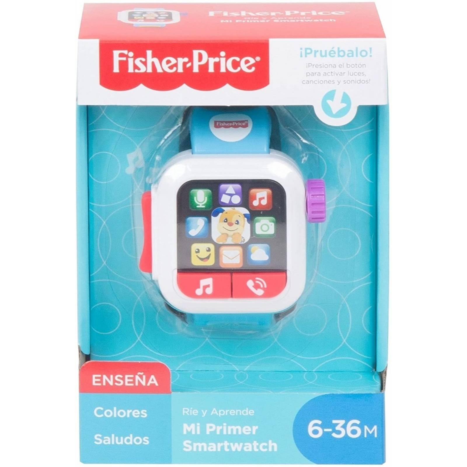 Fisher price Mi Primer Smartwatch Para Bebe Gmm54 Mattel