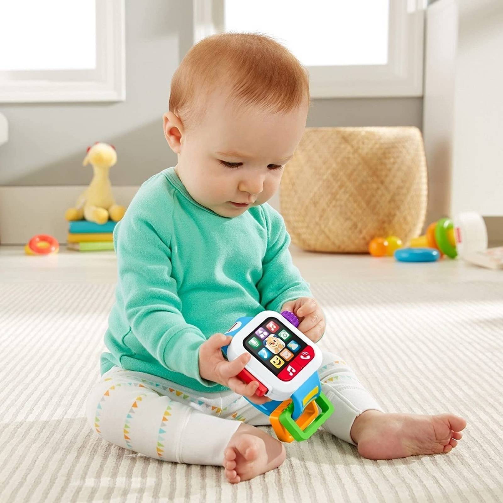 Fisher price Mi Primer Smartwatch Para Bebe Gmm54 Mattel