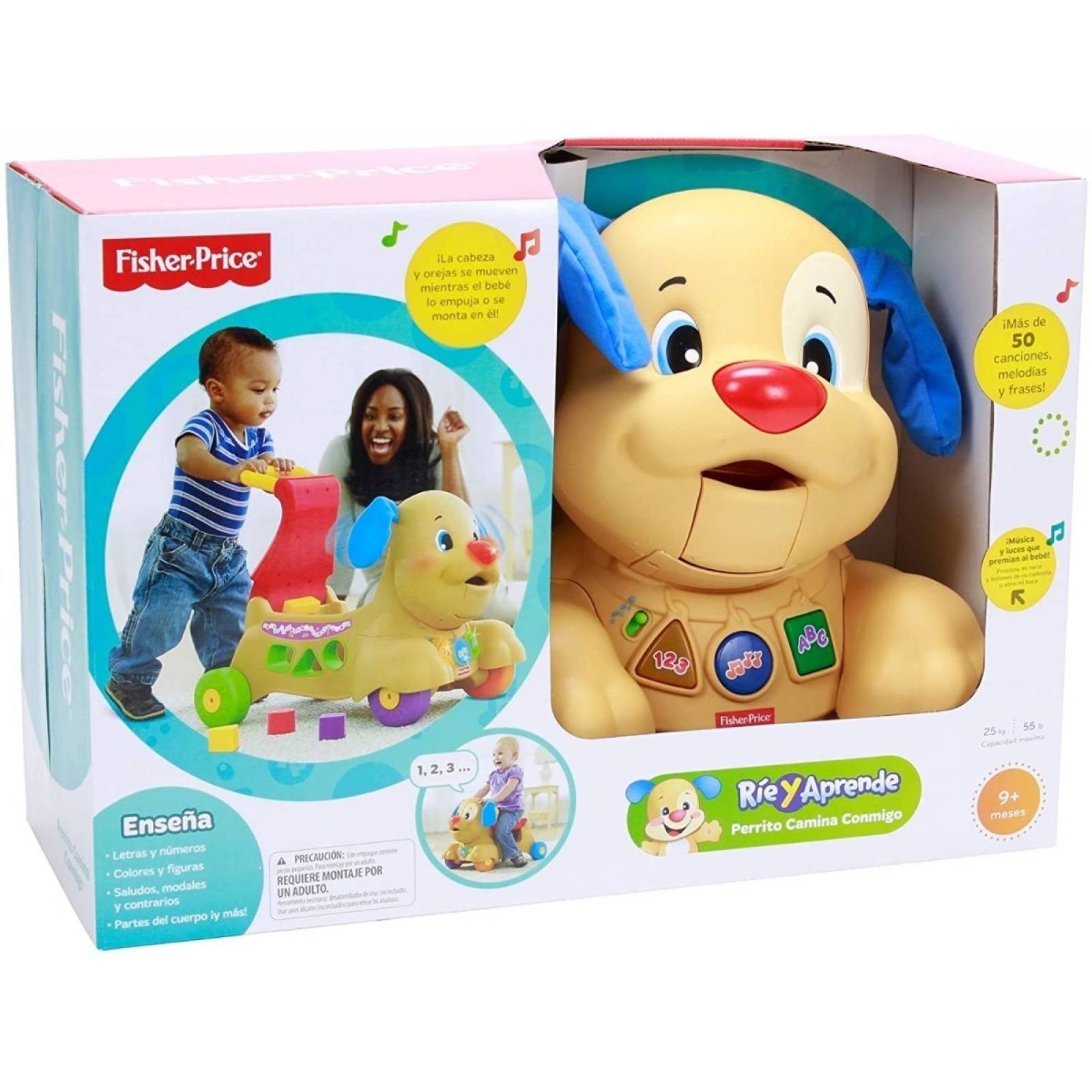 Fisher price Perrito Montable Camina Conmigo Andadera W9790