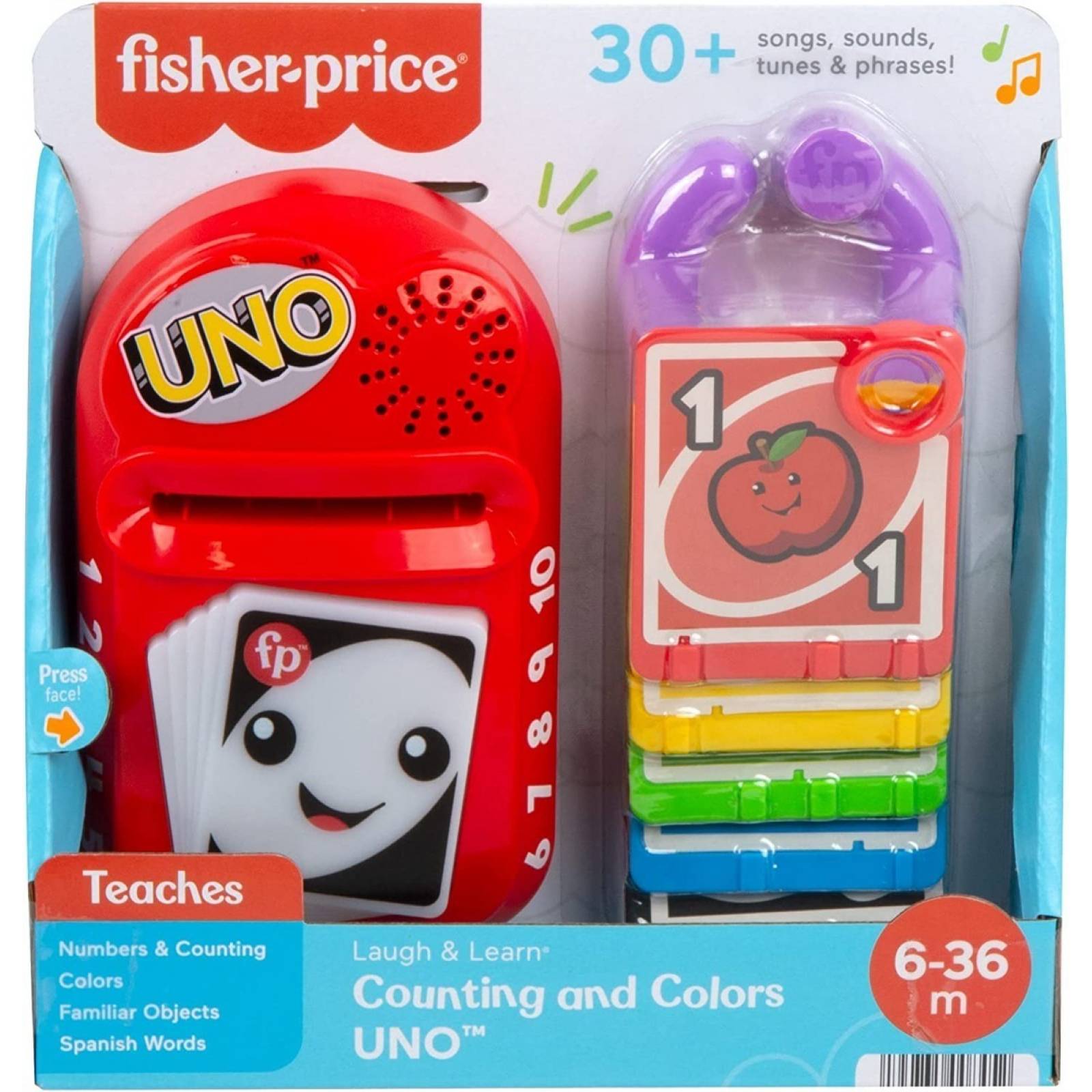 Juguete Fisher price Uno Aprende Color Y Números HHC50