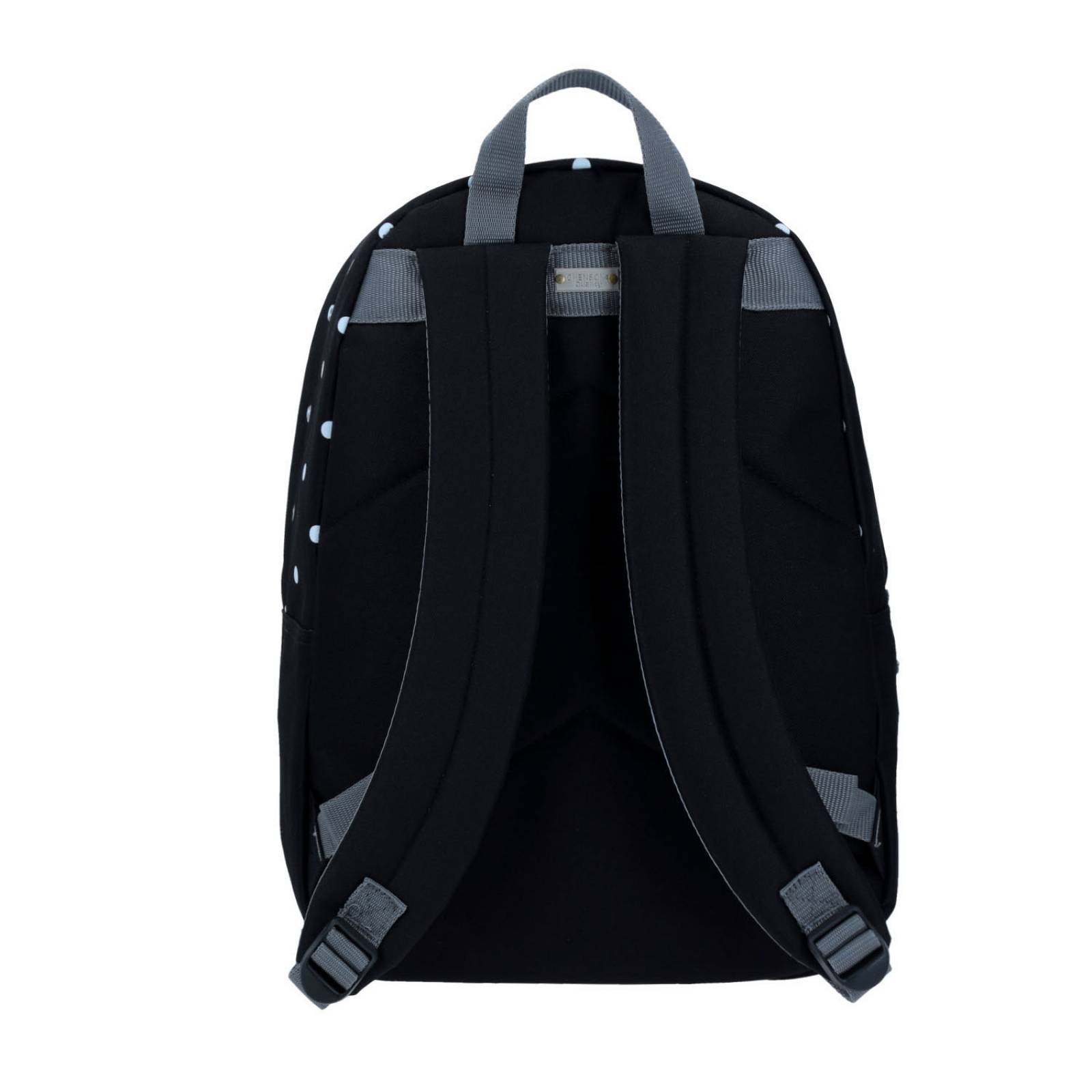 Mochila Grande Chenson 1818 Juvenil Colors Negro Lunares