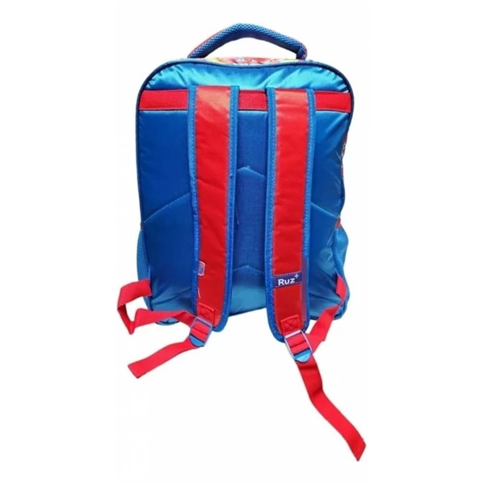 Mochila Escolar Grande Primaria Ruz Disney Cars Rayo Mcqueen 170555 Adyg Coleccion Color Azul