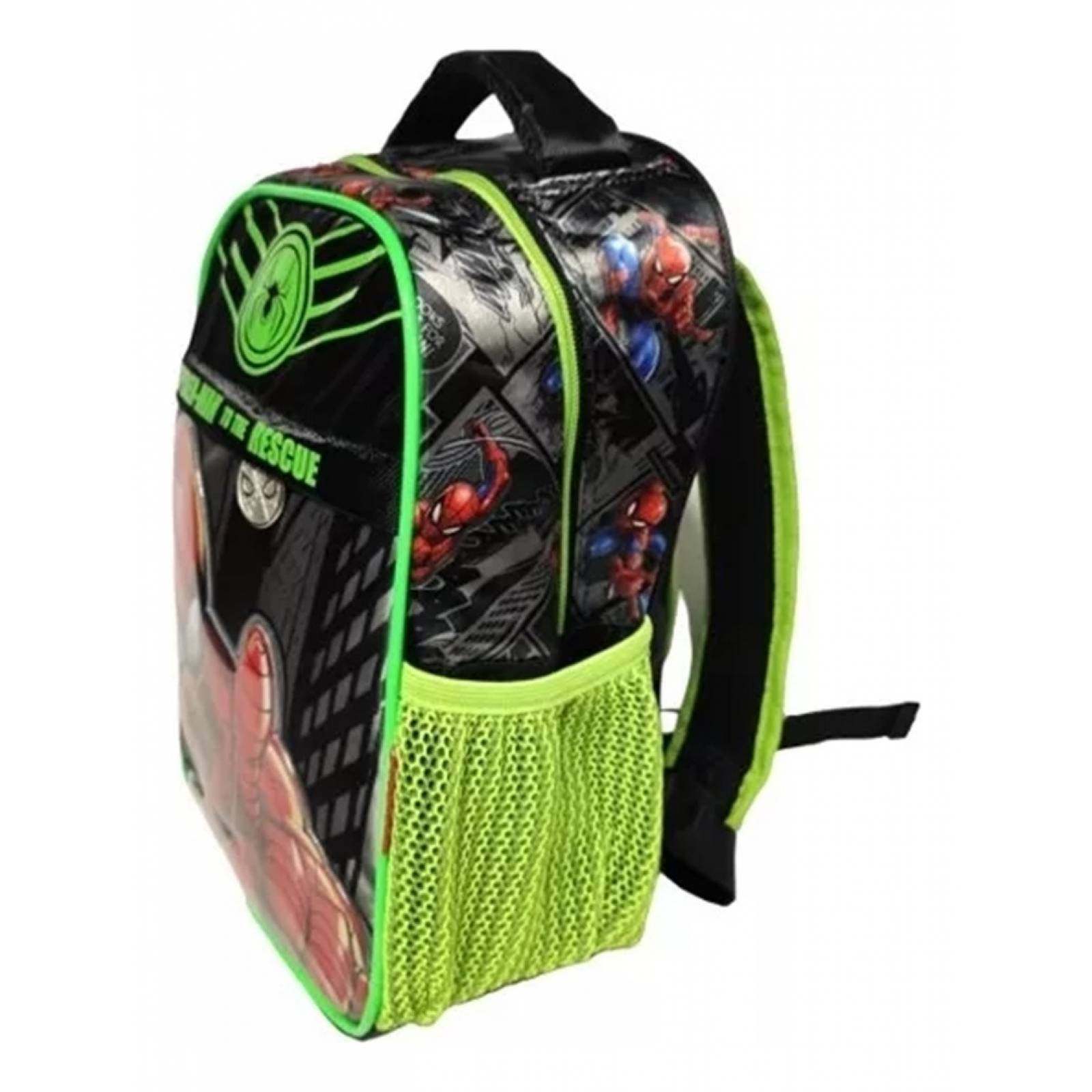 Mochila Pequeña Preescolar Ruz Marvel Spiderman Hombre Araña 174520 Coleccion Rescue