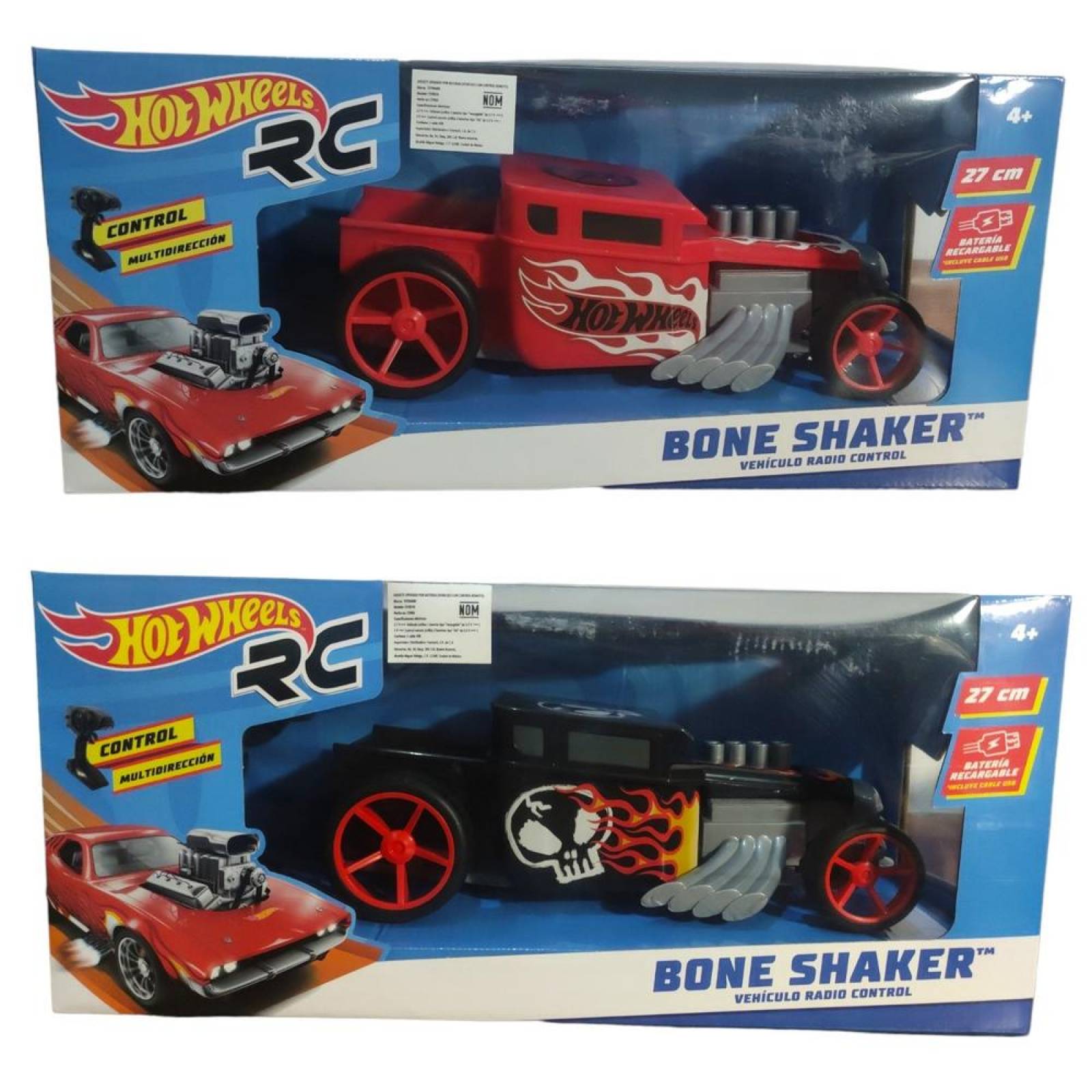 BONE SHAKER Carro Control Remoto Hotweel T378576 Recargable